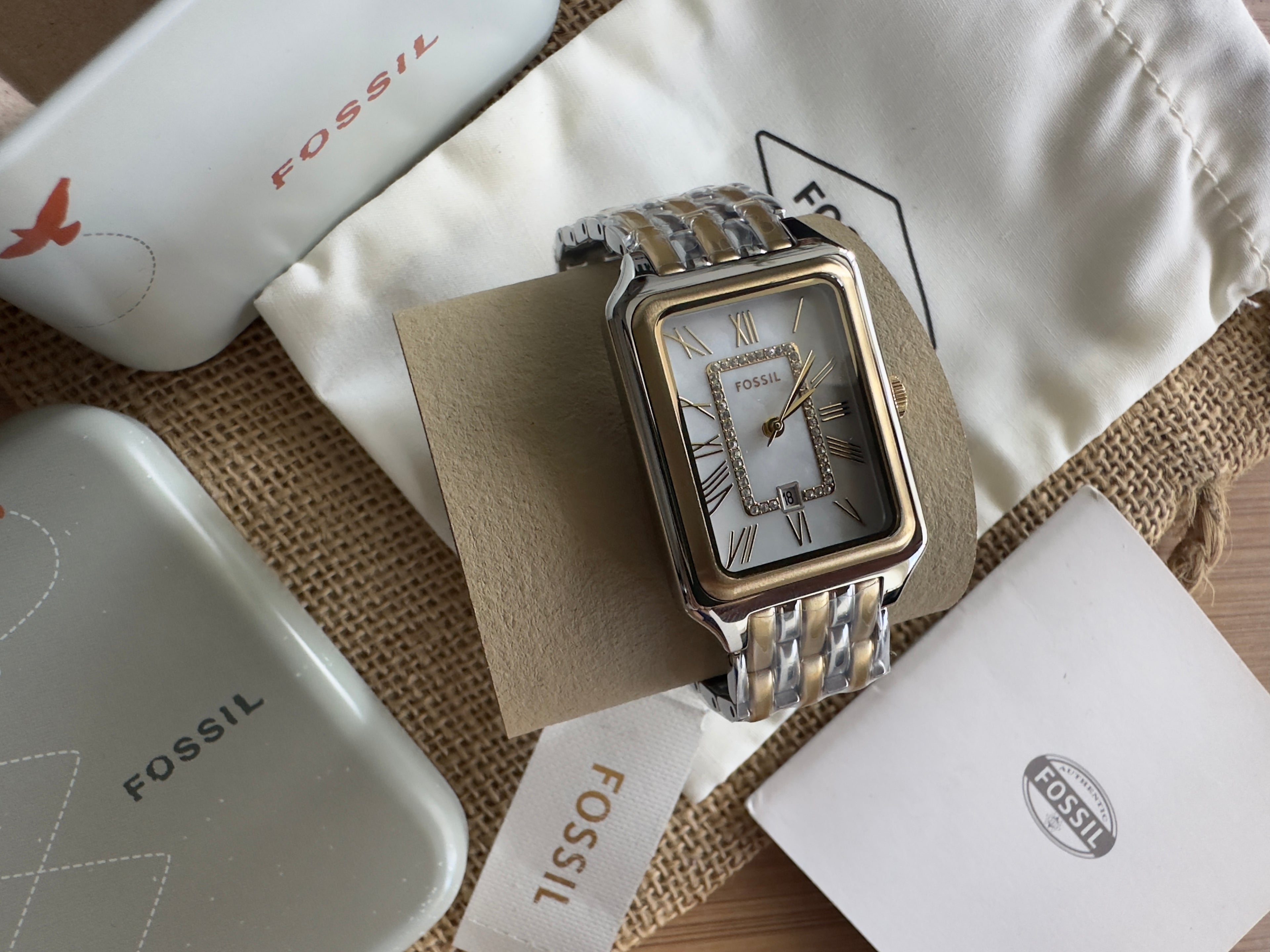 Ceas Fossil Raquel Gold - Mother of Pearl -ES5305