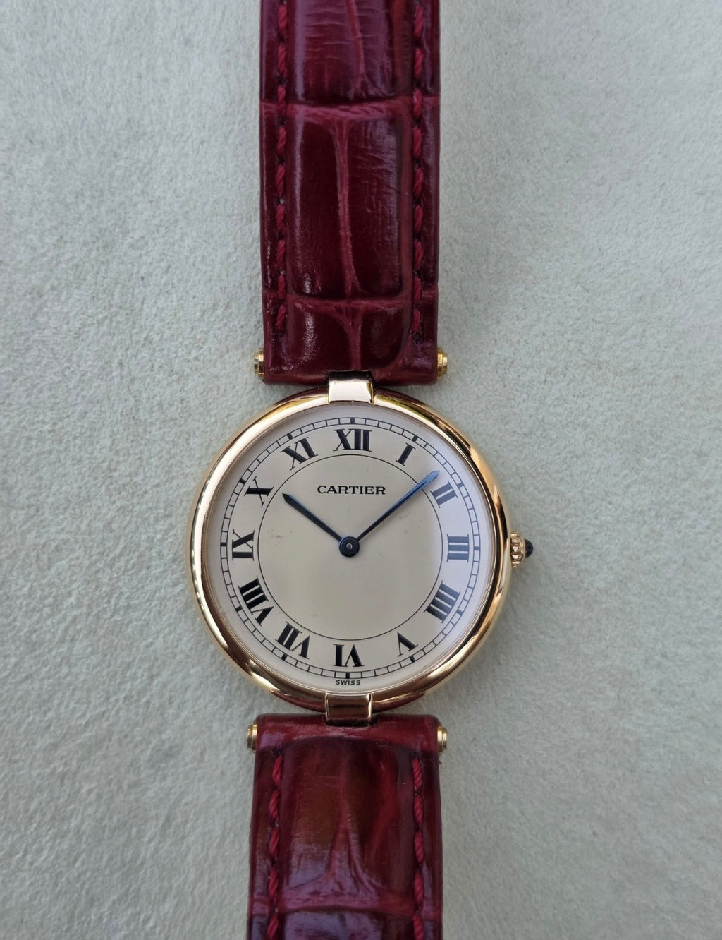 Ceas Cartier Vendome Aur 18K - Ref. 881001 - 30mm