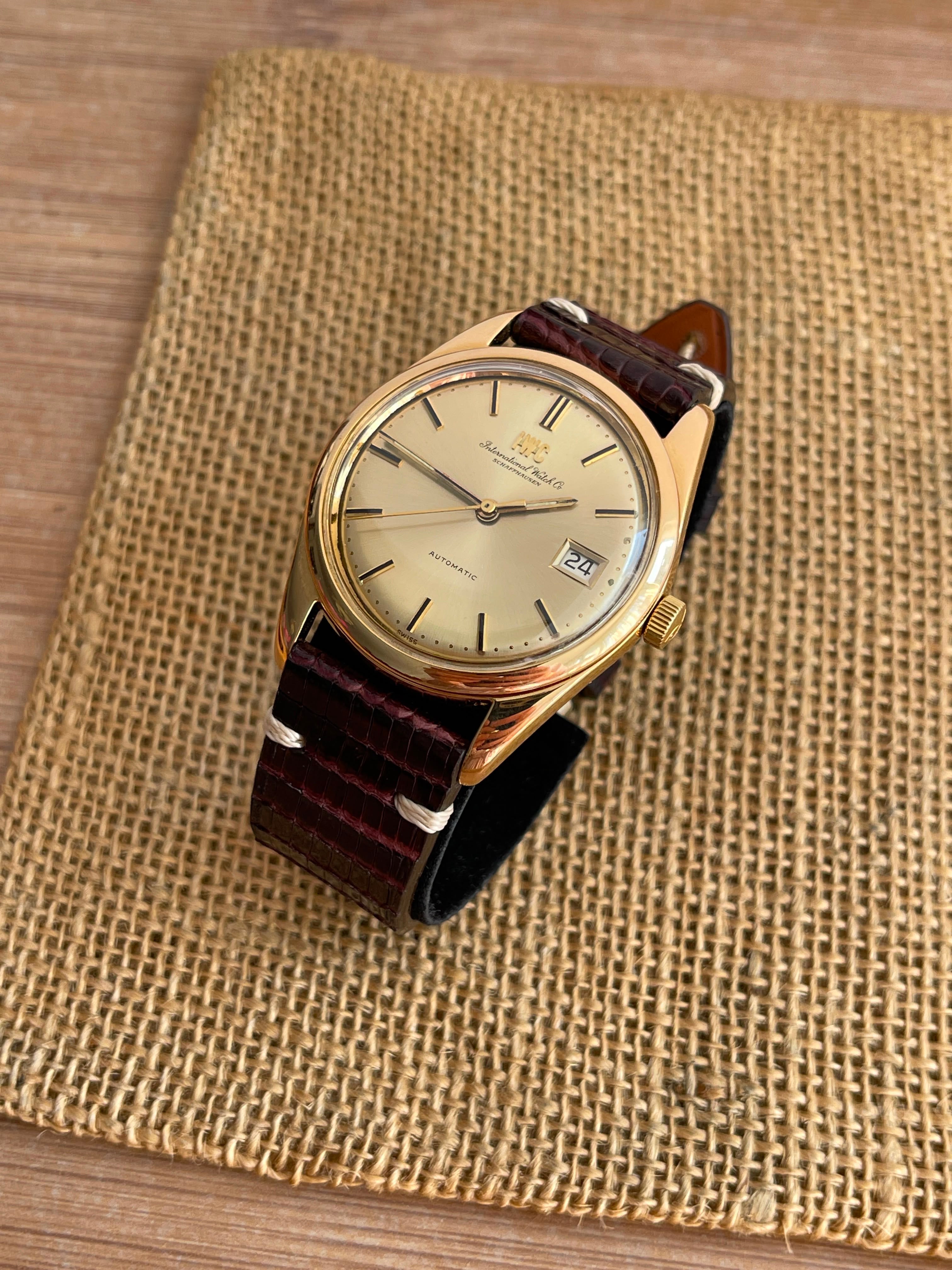 IWC Automatic Aur 18K - Vintage - NOS - din 1970