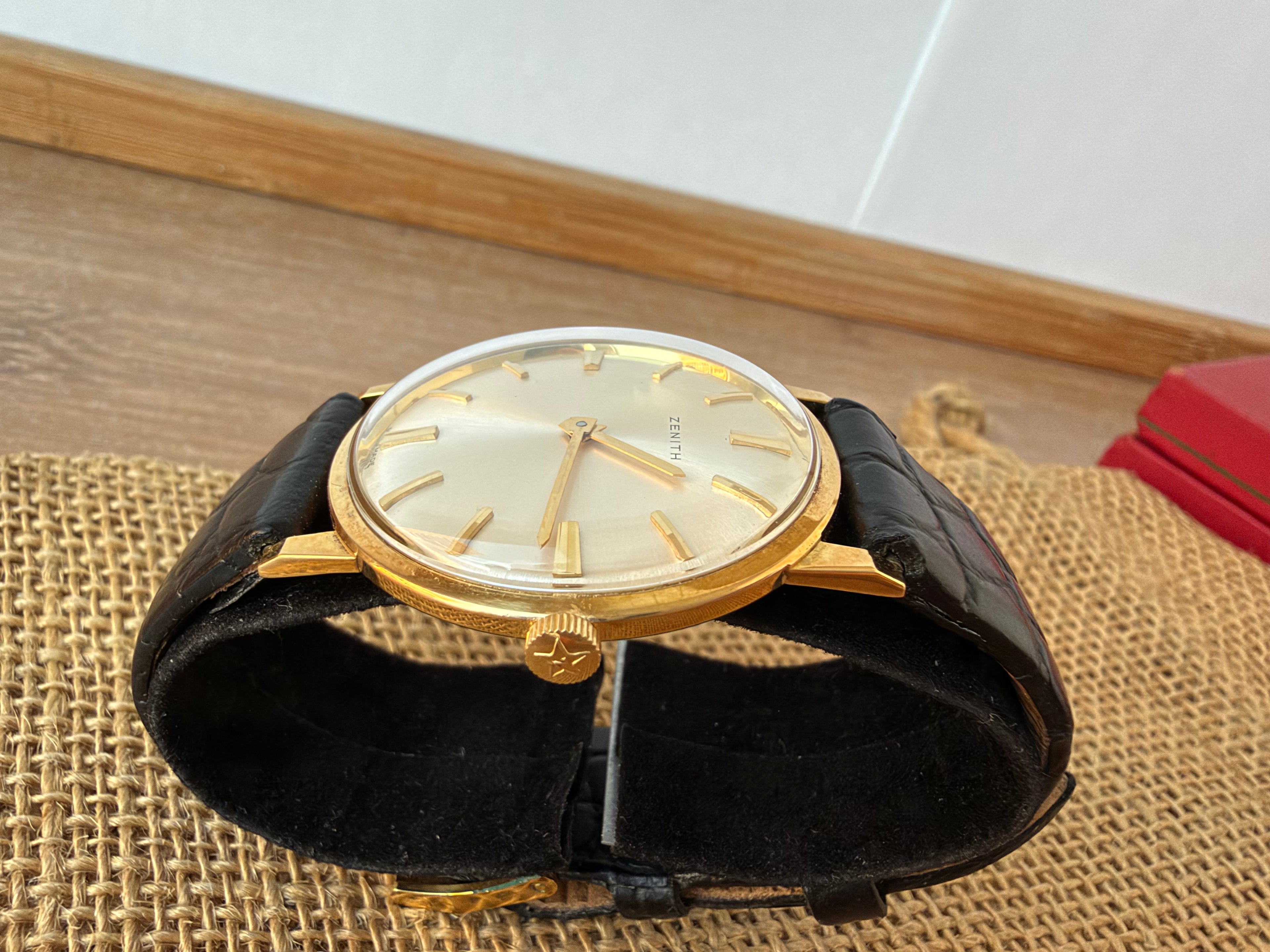 Zenith Aur 18K - Vintage NOS - New old stock- Full set