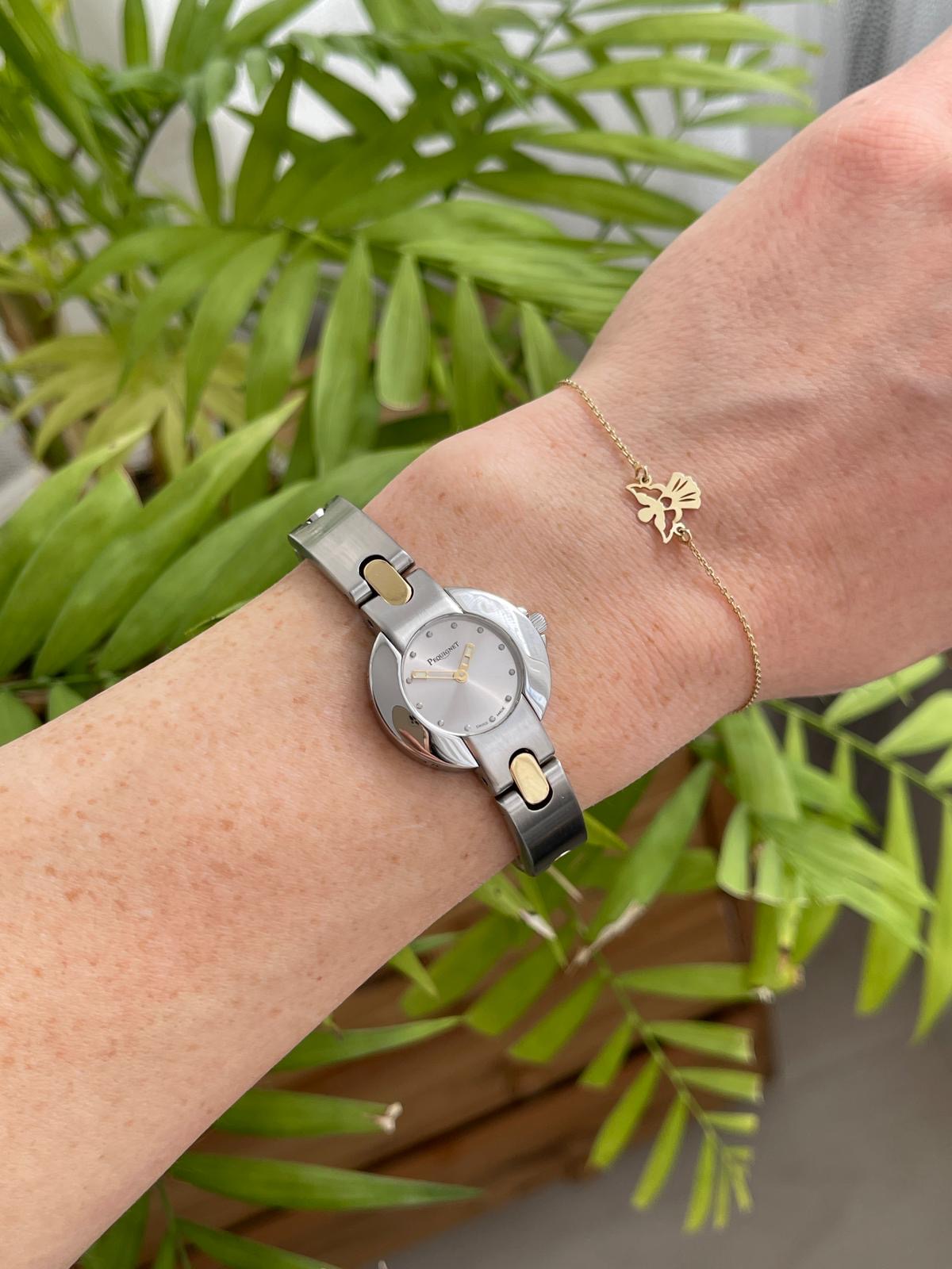 Superb ceas Lady Emille Pequignet Aur Oțel - Moorea Collection