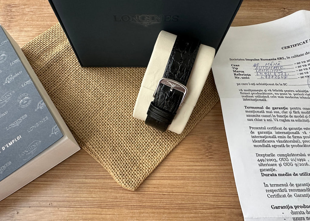 Longines Présence Automatic 38.5mm diametrul - impecabil - Full set L4.921.4.52.2