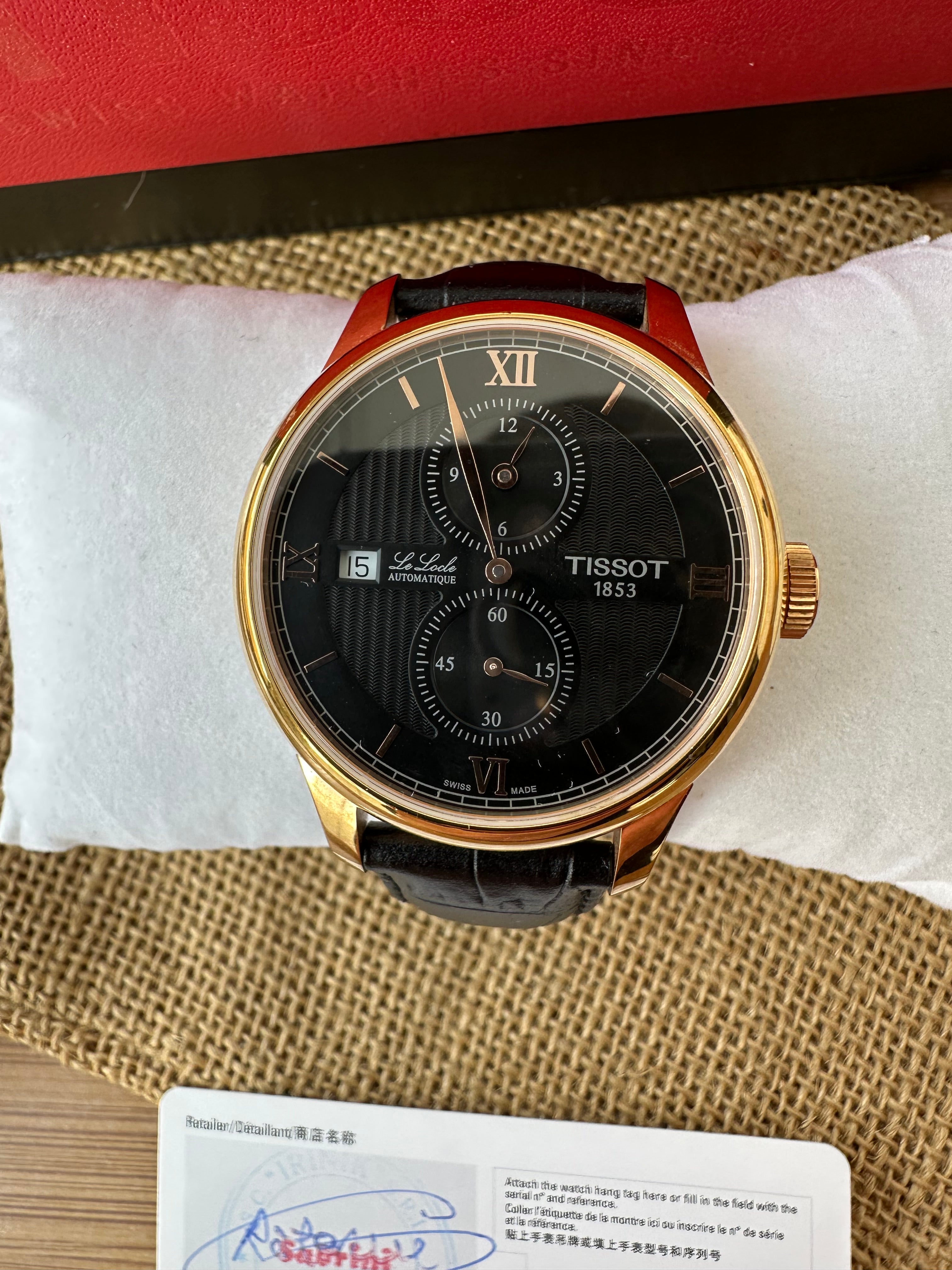 Tissot Le Locle - 39.3mm diametrul - mecanism Eta 2825-2