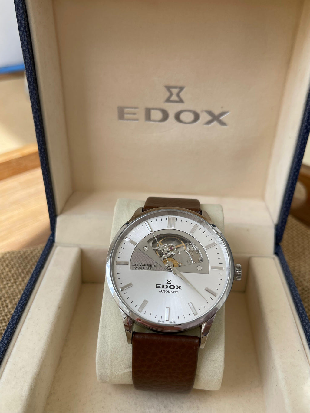 Ceas Edox Les Vauberts Automatic - Open Heart