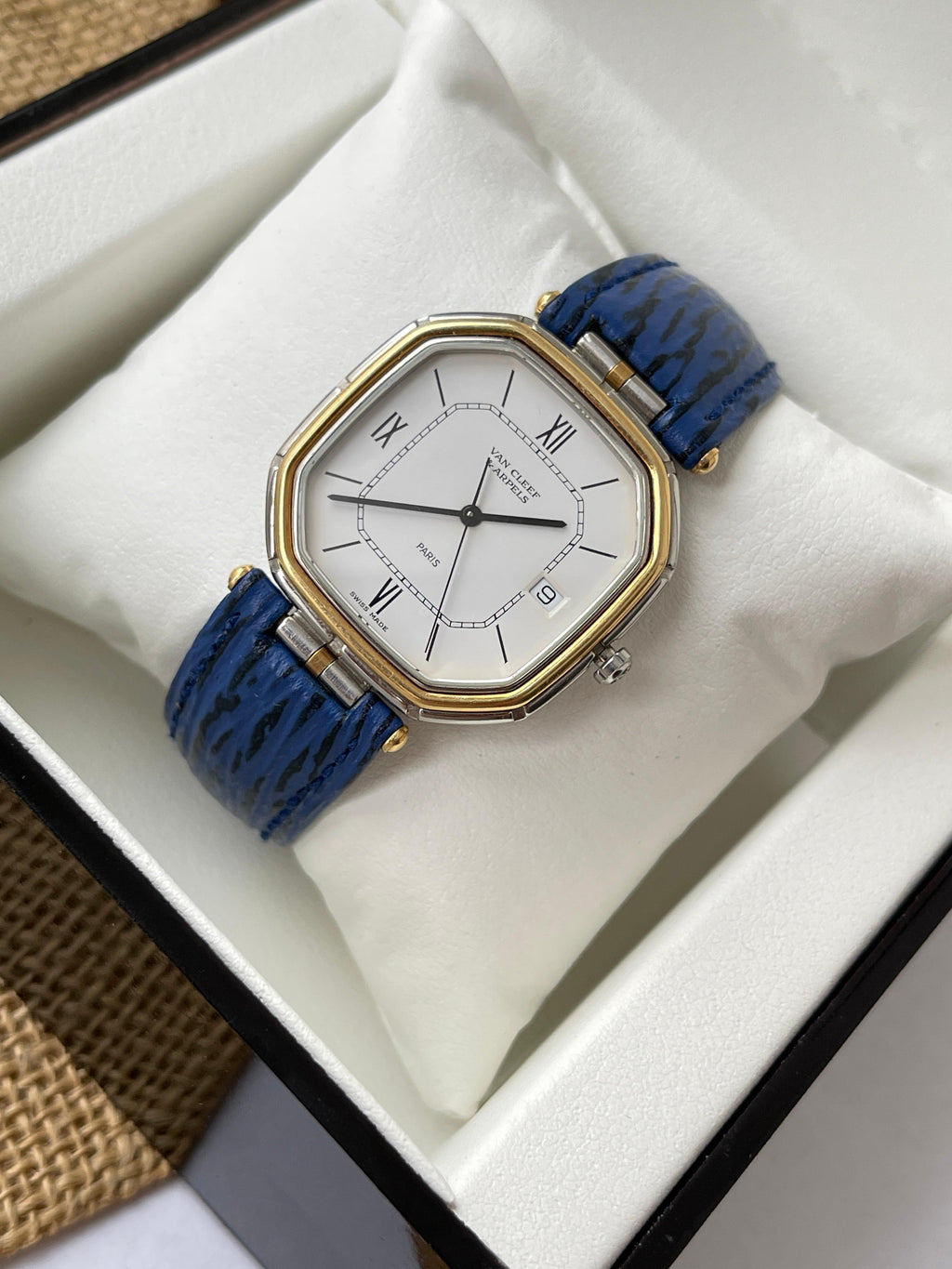 Ceas Van Cleef Lady - aur 18k oțel