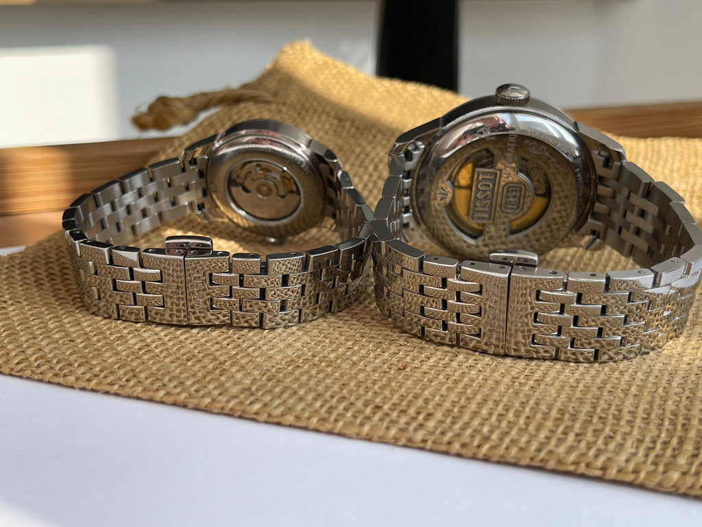 Superb Set Cuplu Tissot Le Locle 29mm si 39mm