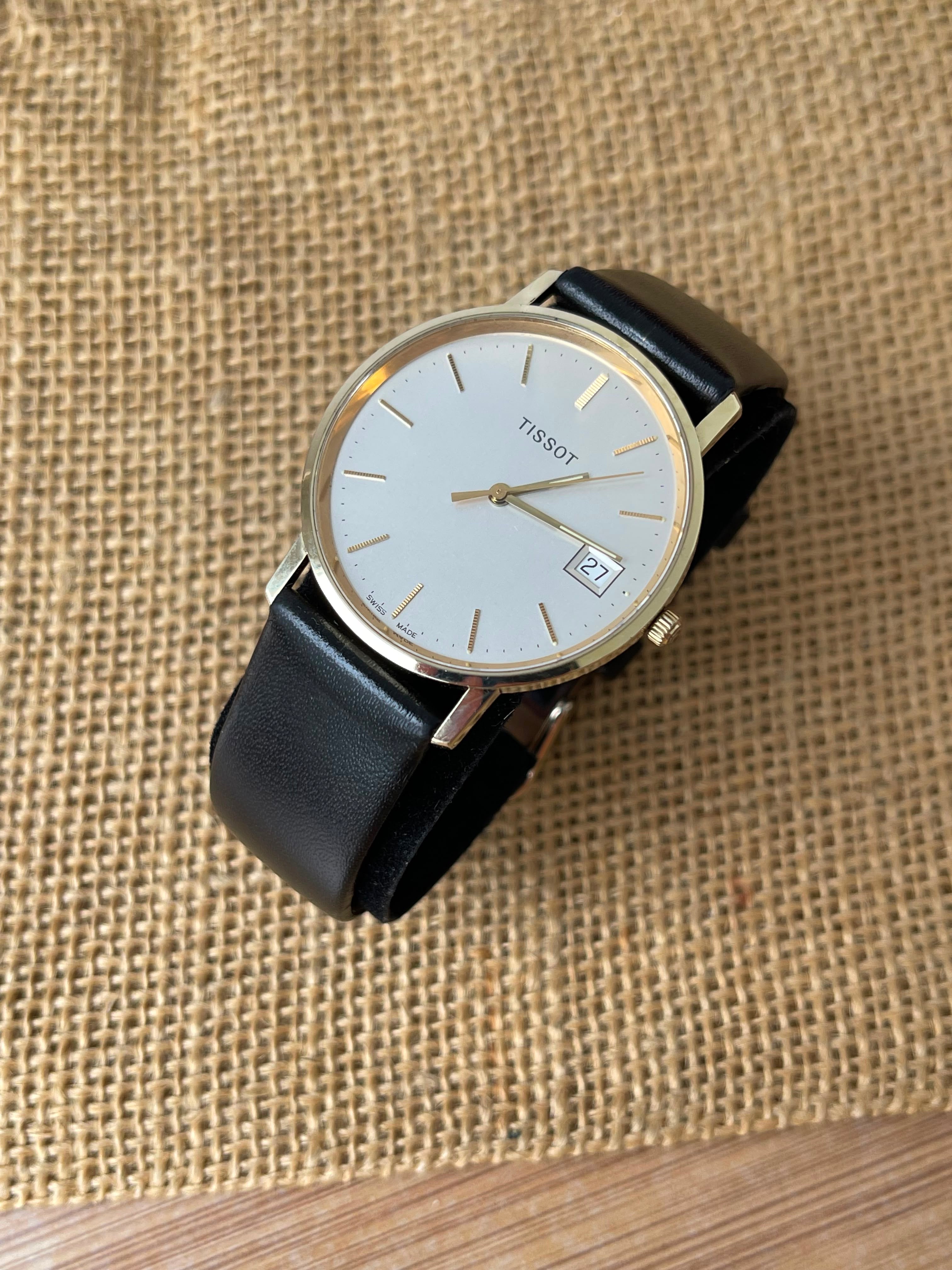 Ceas Tissot Goldrun Aur 14k - 34mm - impecabil - Unisex
