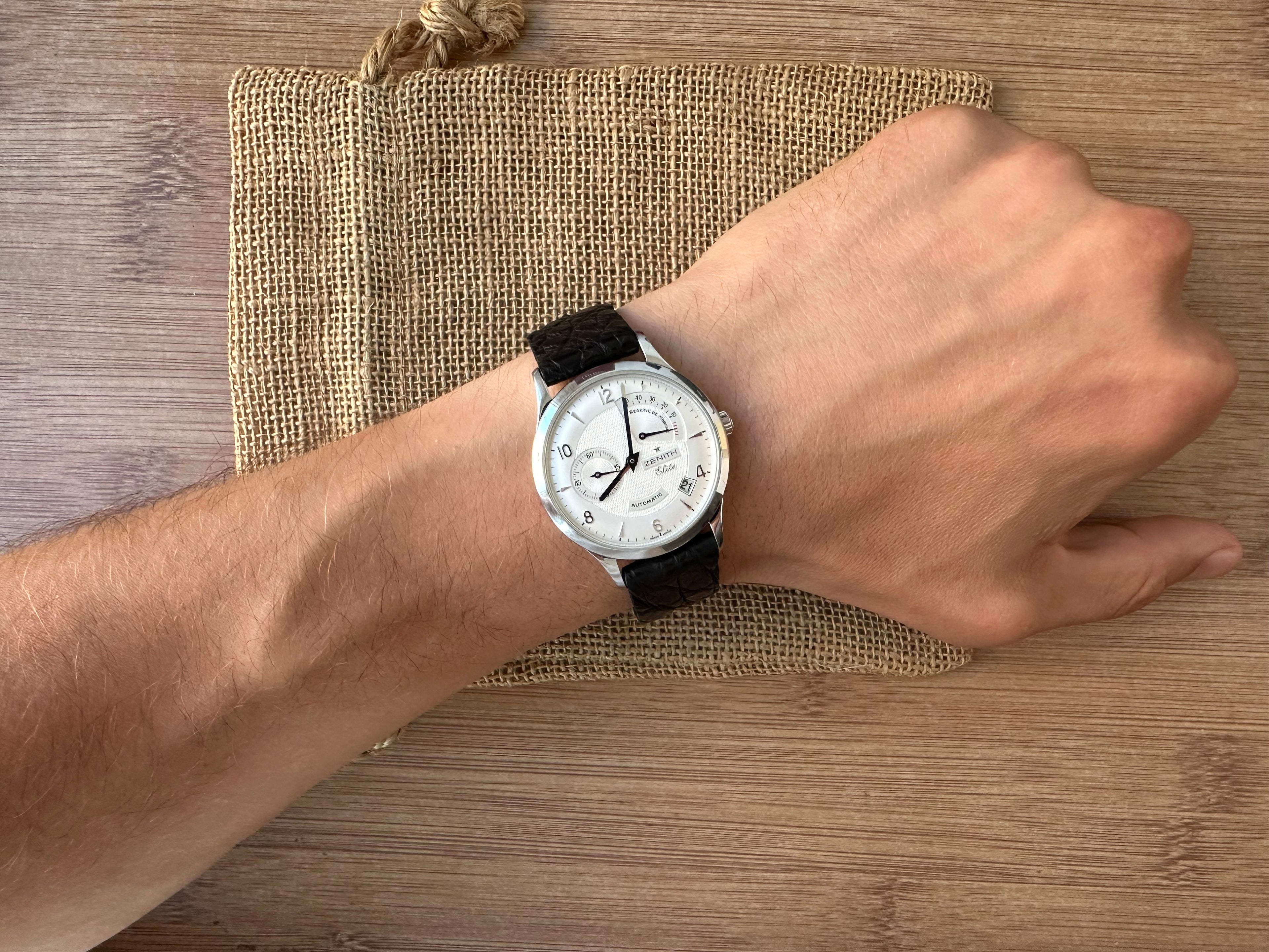 Zenith Elite - Reserve de Marche 37mm