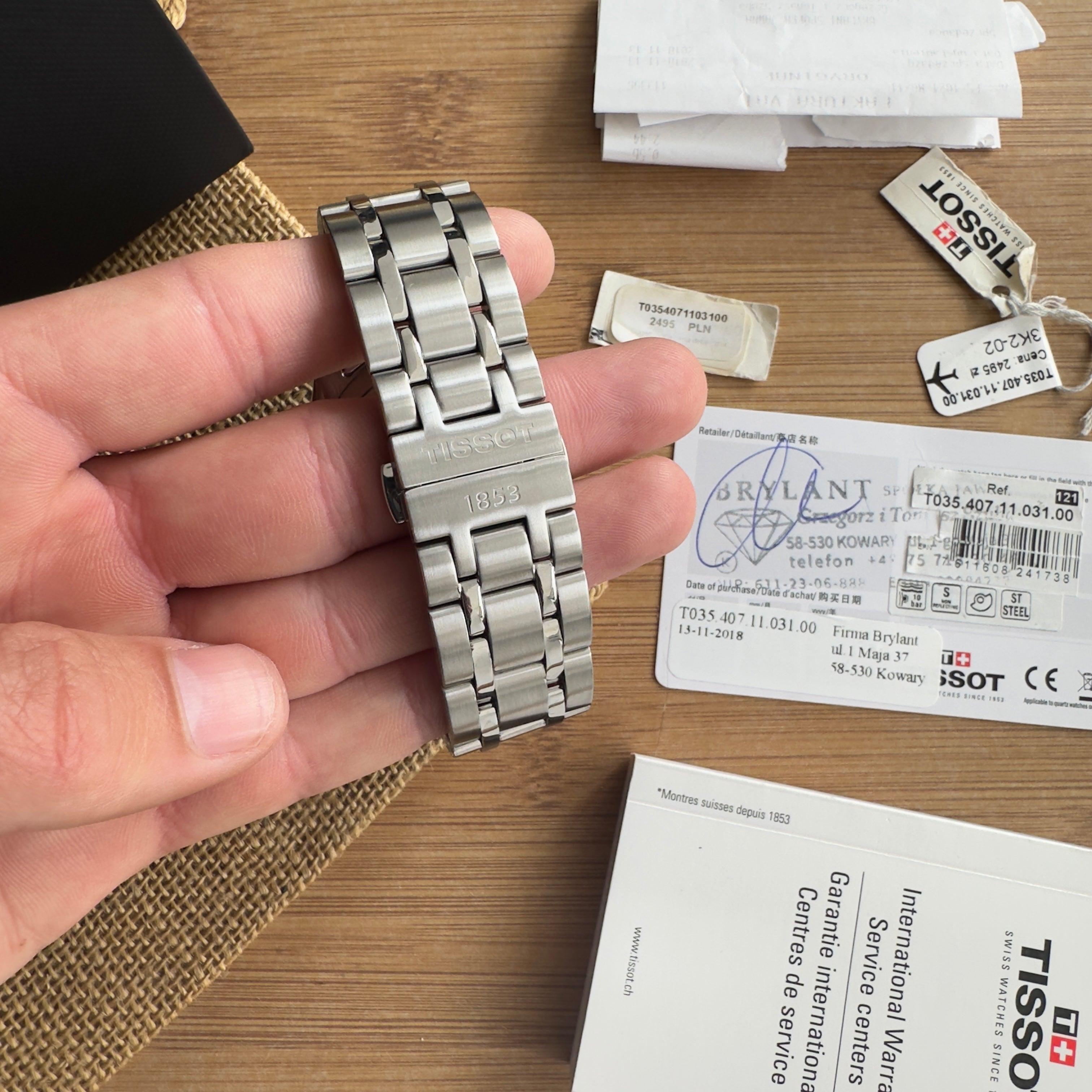 Ceas Tissot Couturier Daydate 39mm automatic - Full set - Eta2834-2 impecabil