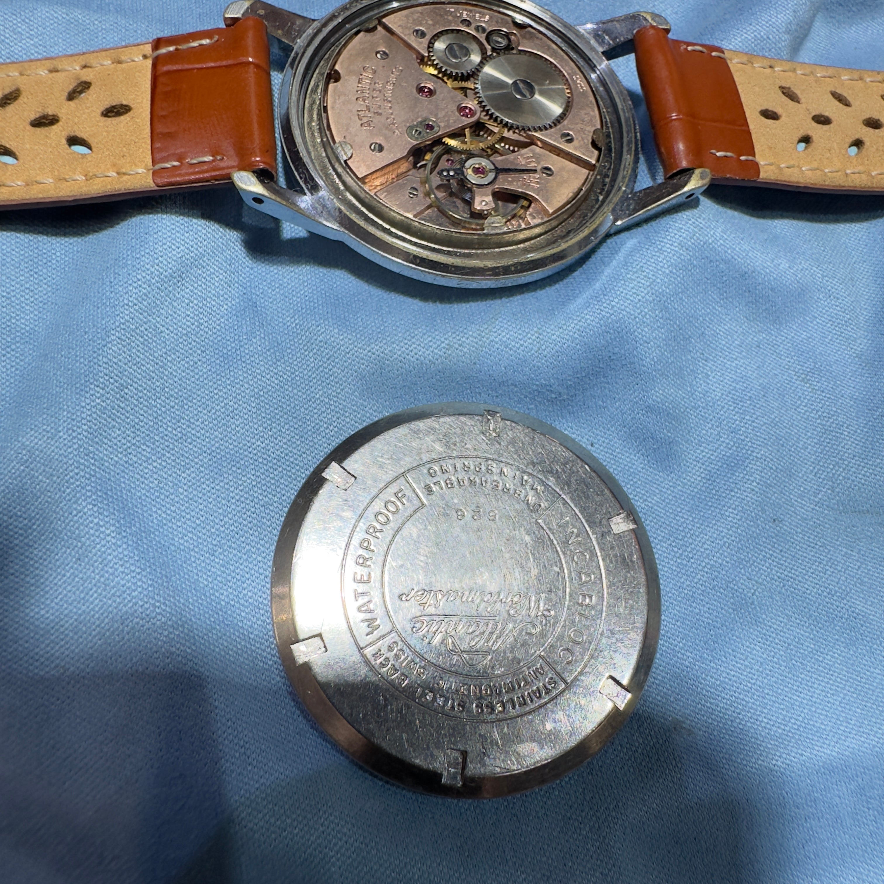 Atlantic Worldmaster 38mm - Mecanic - Mecanism Eta