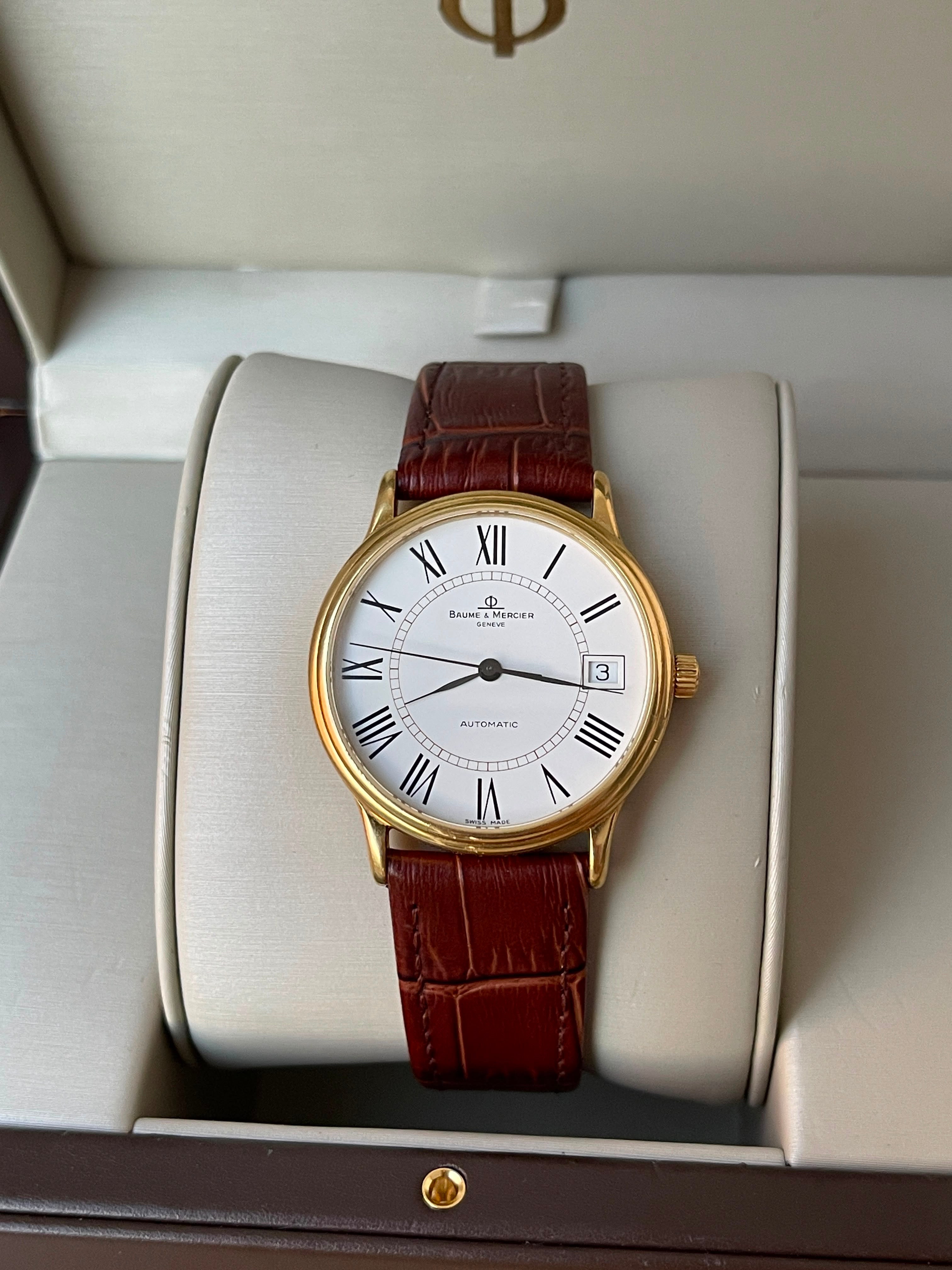 Baume Mercier Automatic Aur 18K - impecabil