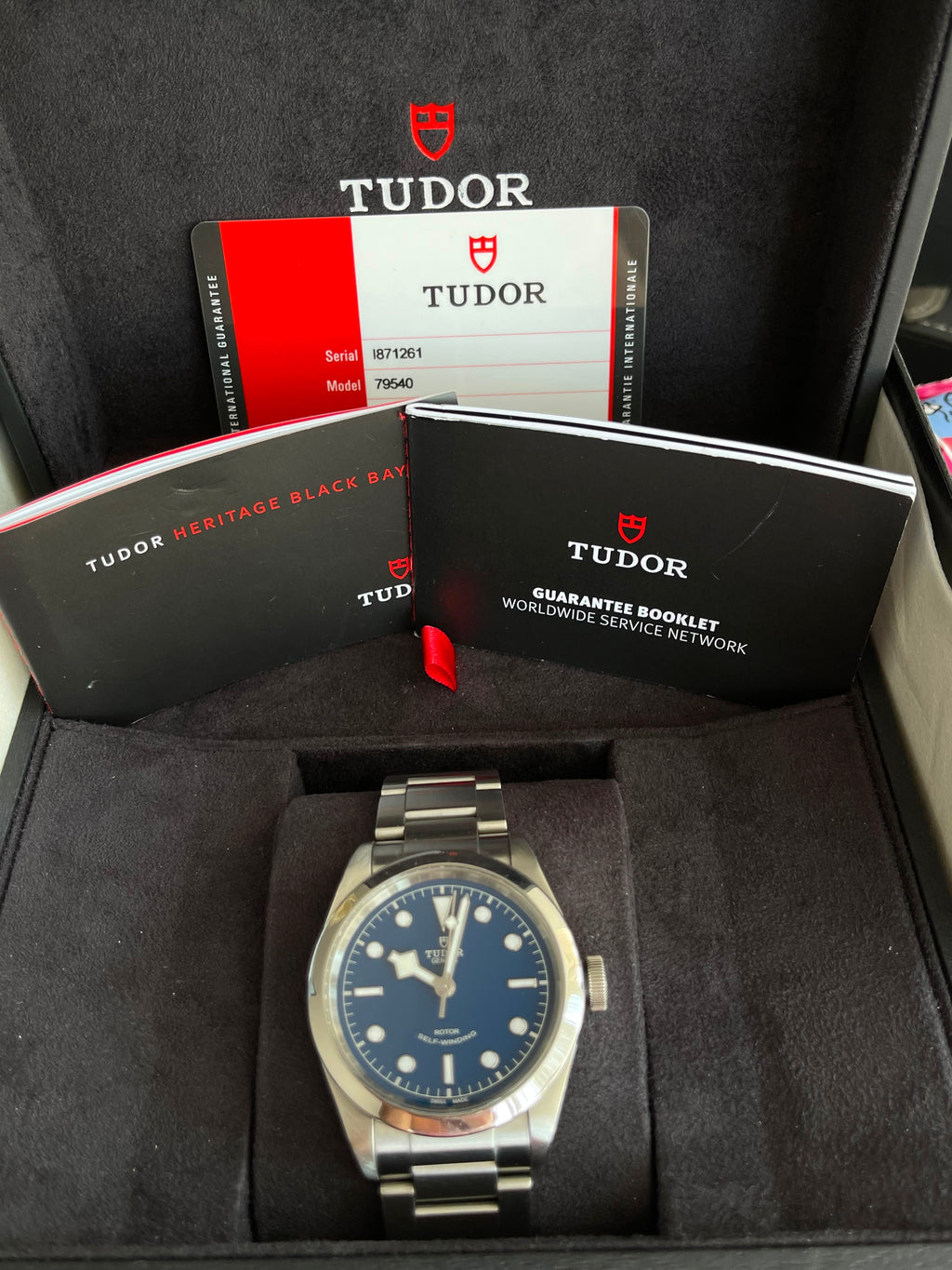Ceas Tudor Black Bay 41mm - Full Set, acte, cutie, servisat Ref. 79540