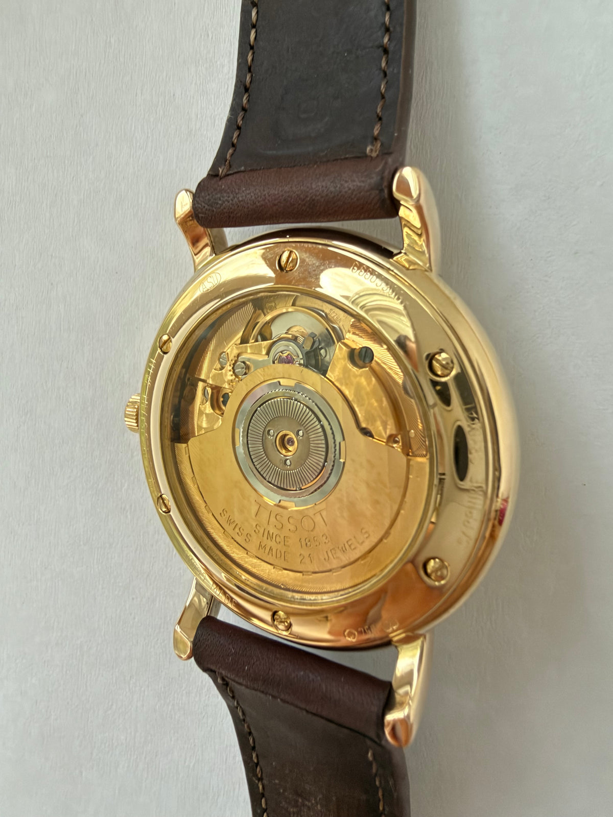Ceas Tissot Carson - 36mm - Aur 18K Automatic - Ref. T71.3.444.13
