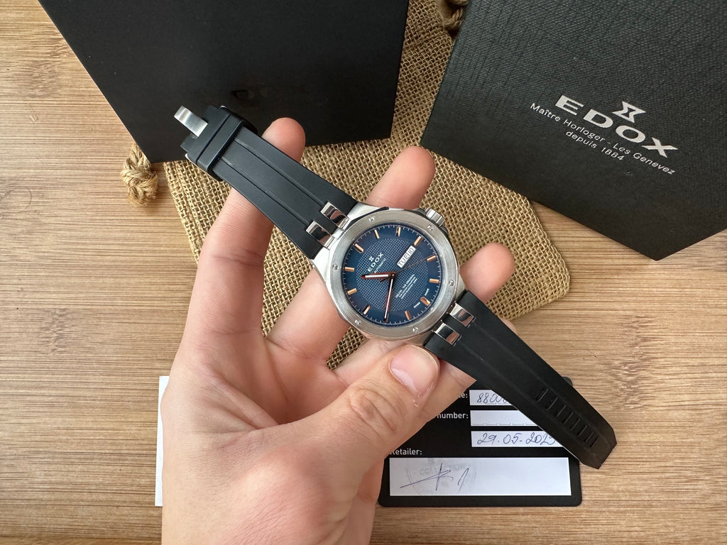 Ceas Edox Delfin Full set Rubber Strap