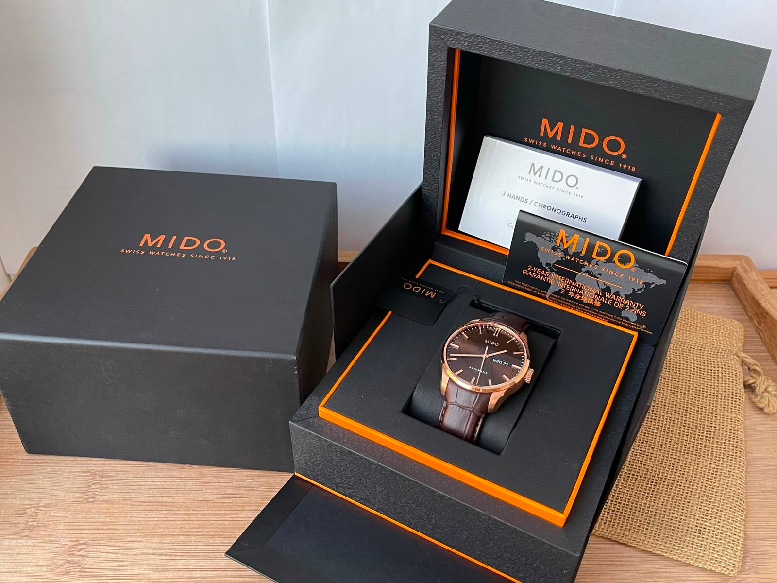 Mido Belluna II - Automatic - Nou - 42.5mm Ref. M024.630.36.061.00