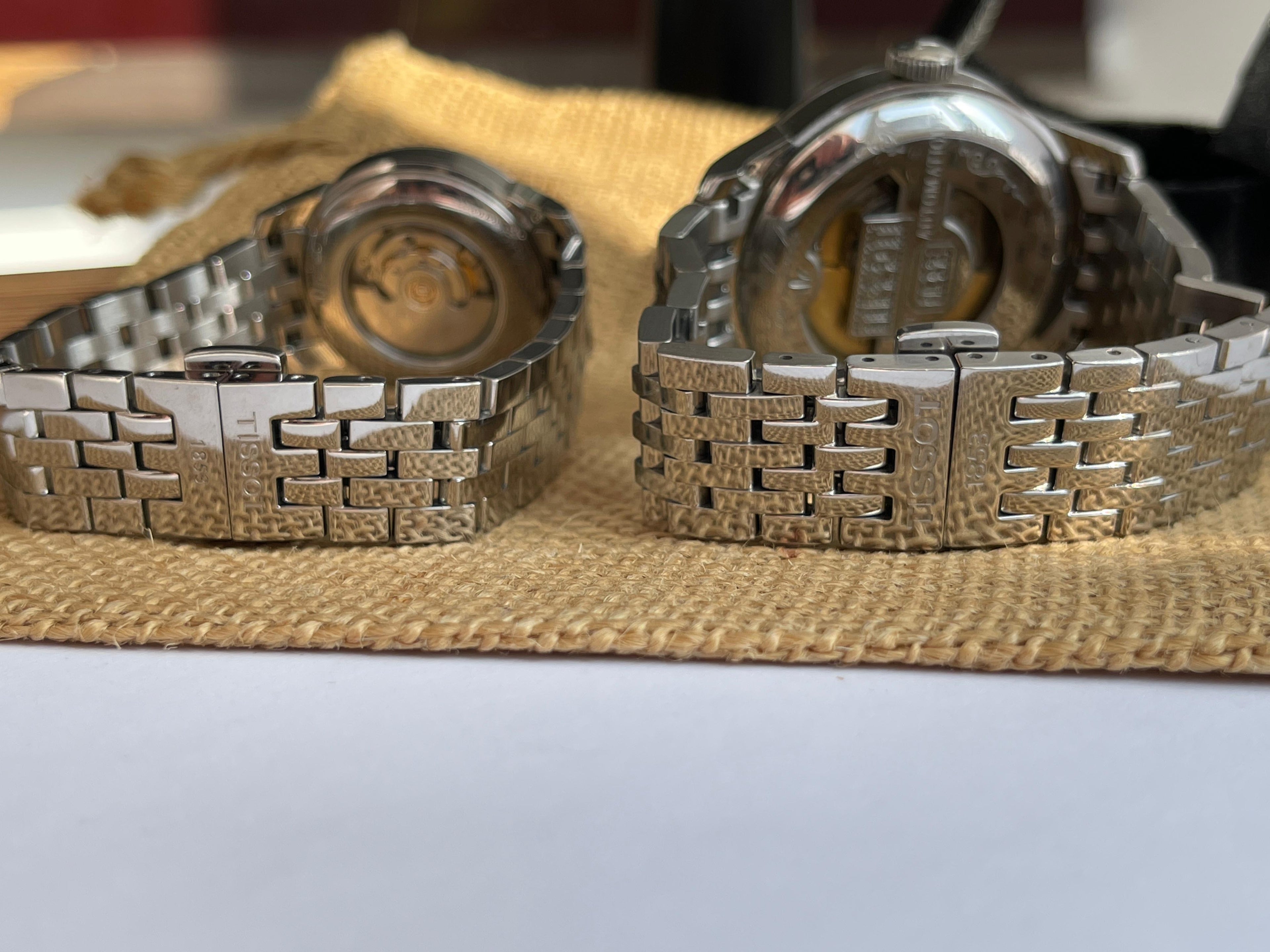 Superb Set Cuplu Tissot Le Locle 29mm si 39mm