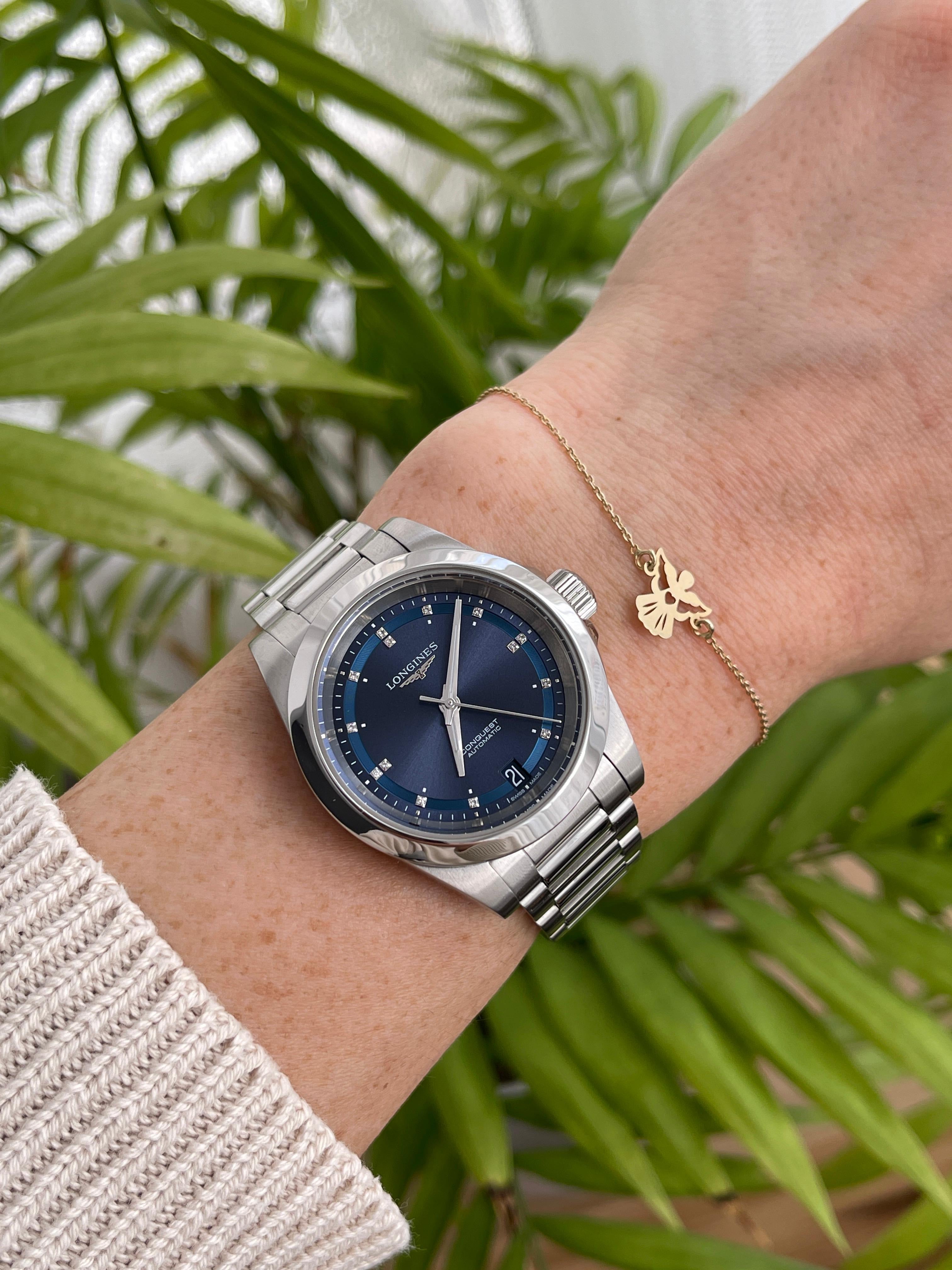 Longines Conquest Lady - Diamonds - L3.320.4.97.6