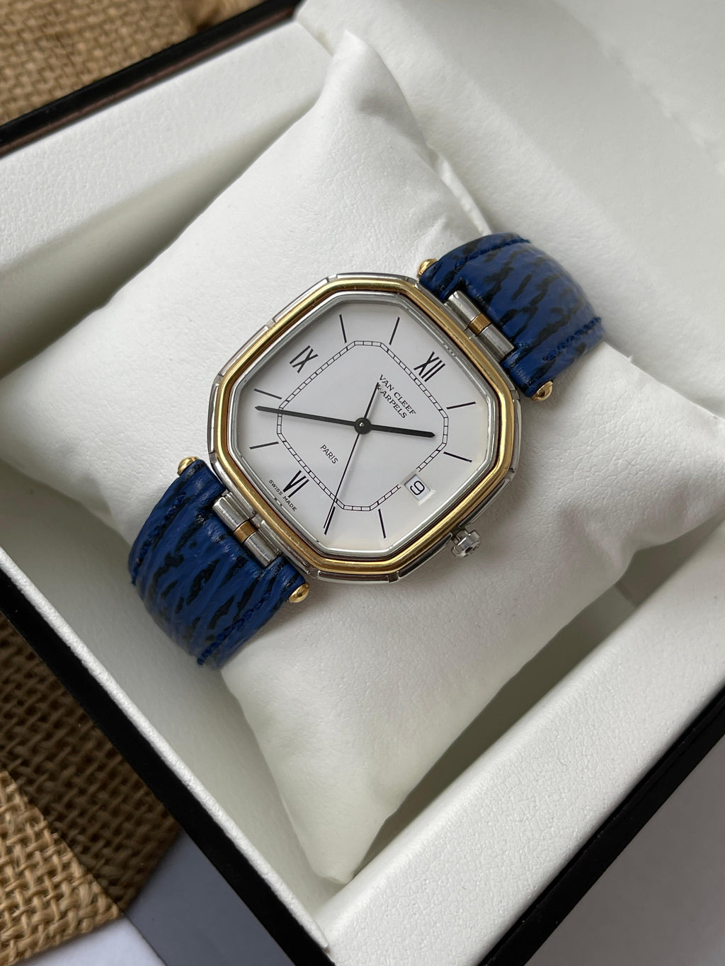 Ceas Van Cleef Lady - aur 18k oțel