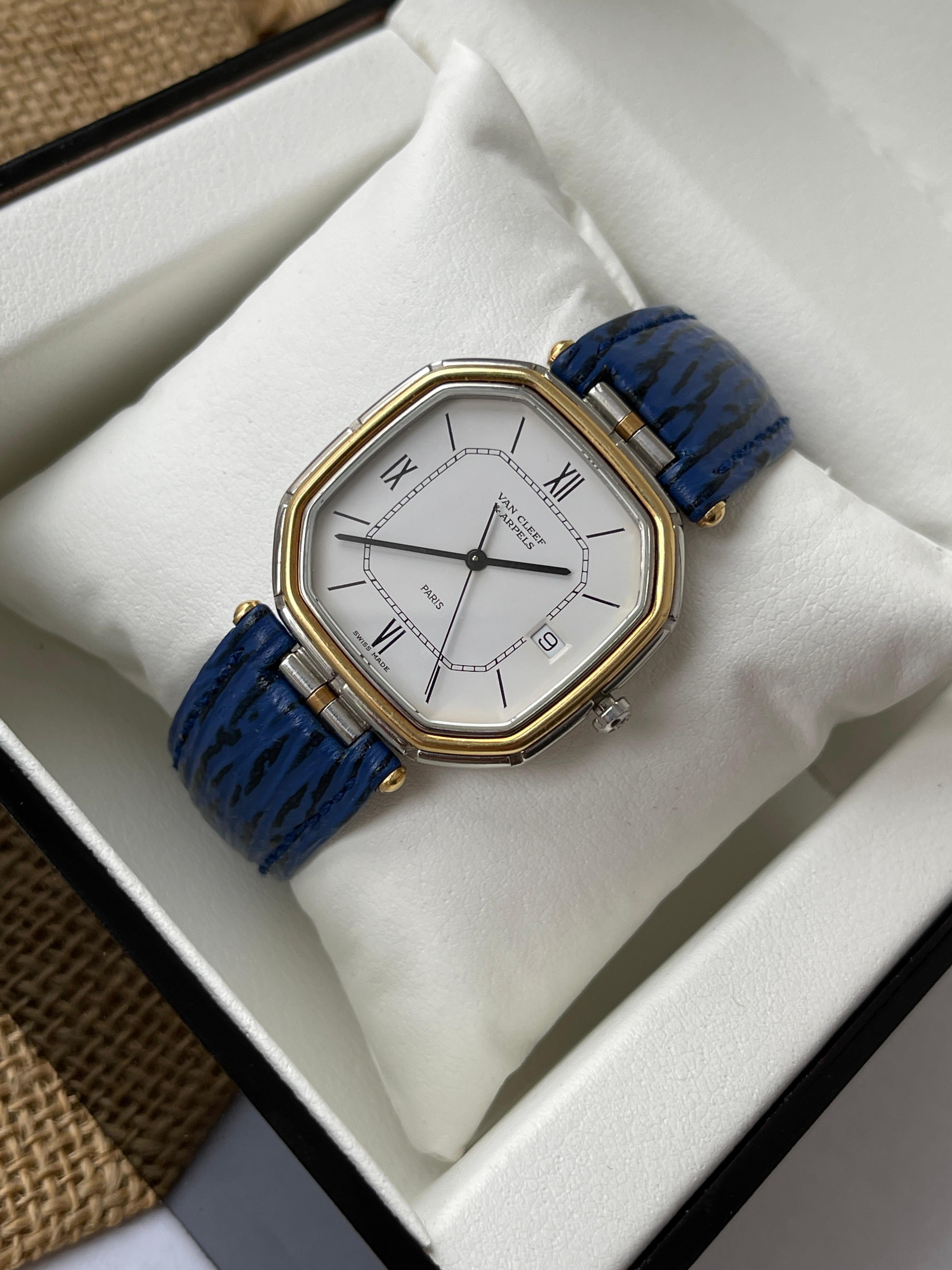 Ceas Van Cleef Lady - aur 18k oțel