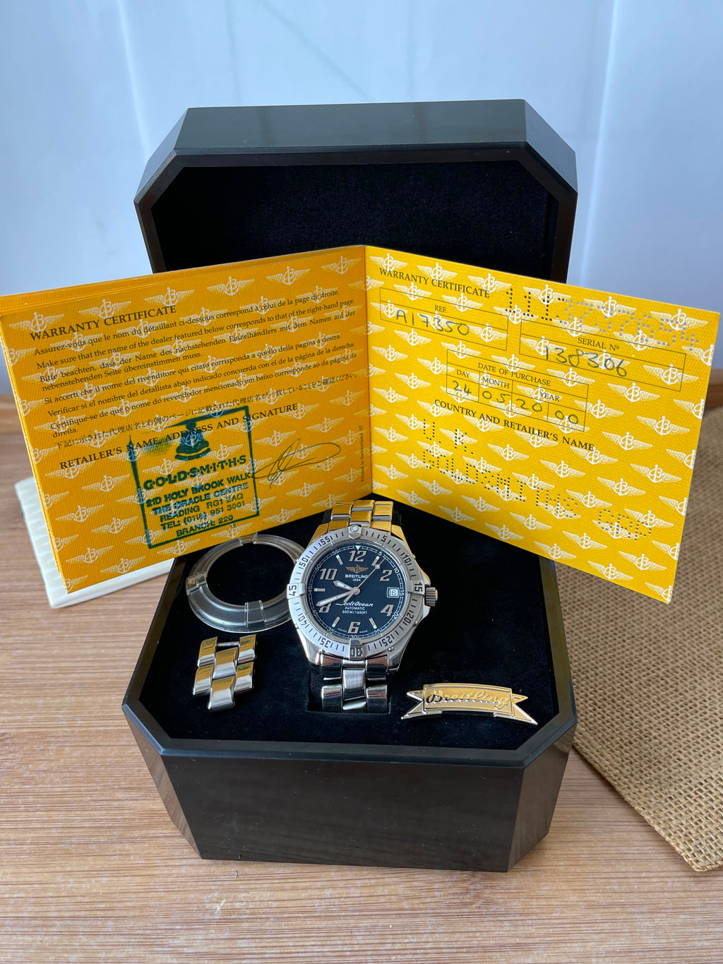 Breitling Colt Ocean Automatic 38mm - Full Set - Ref. A17350