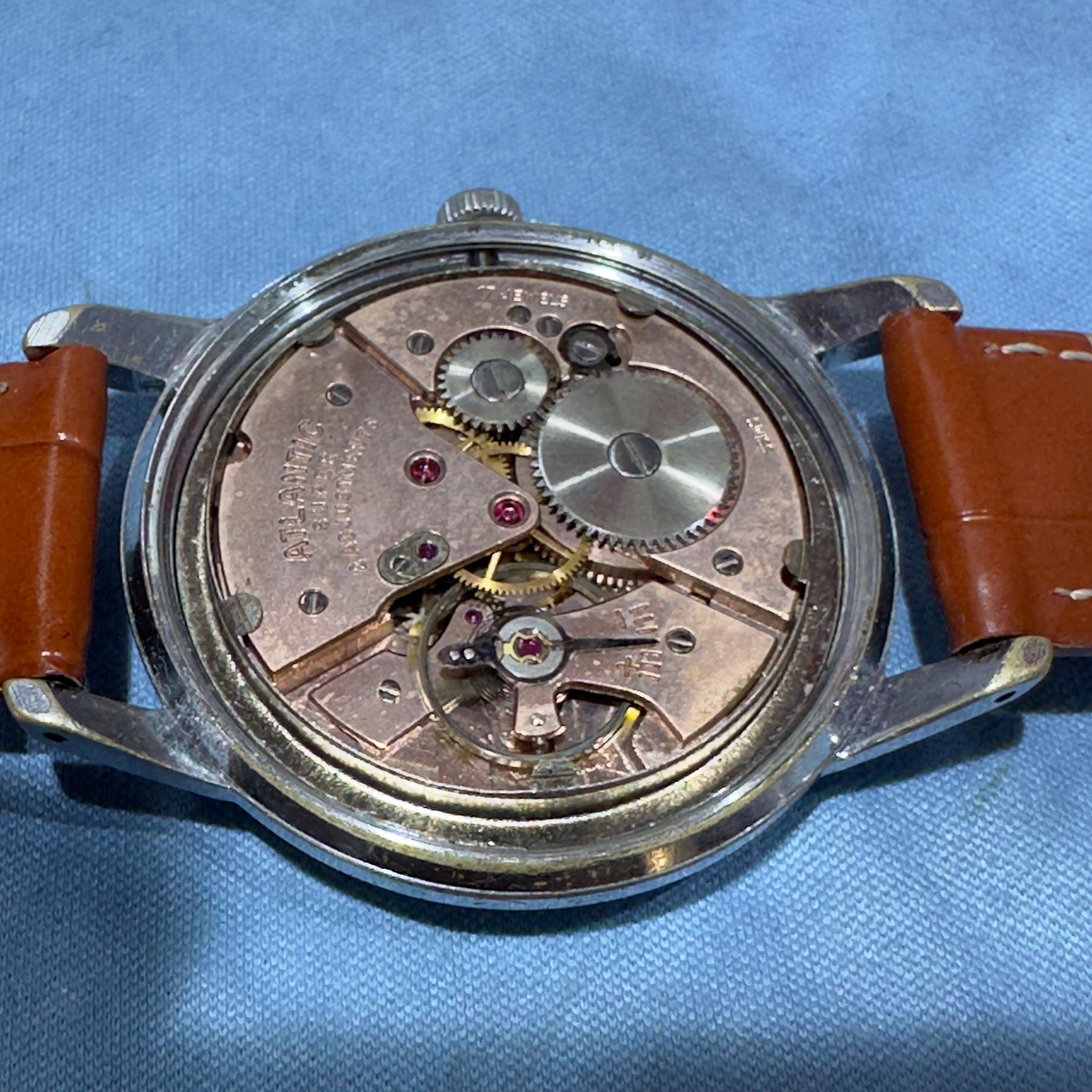 Atlantic Worldmaster 38mm - Mecanic - Mecanism Eta