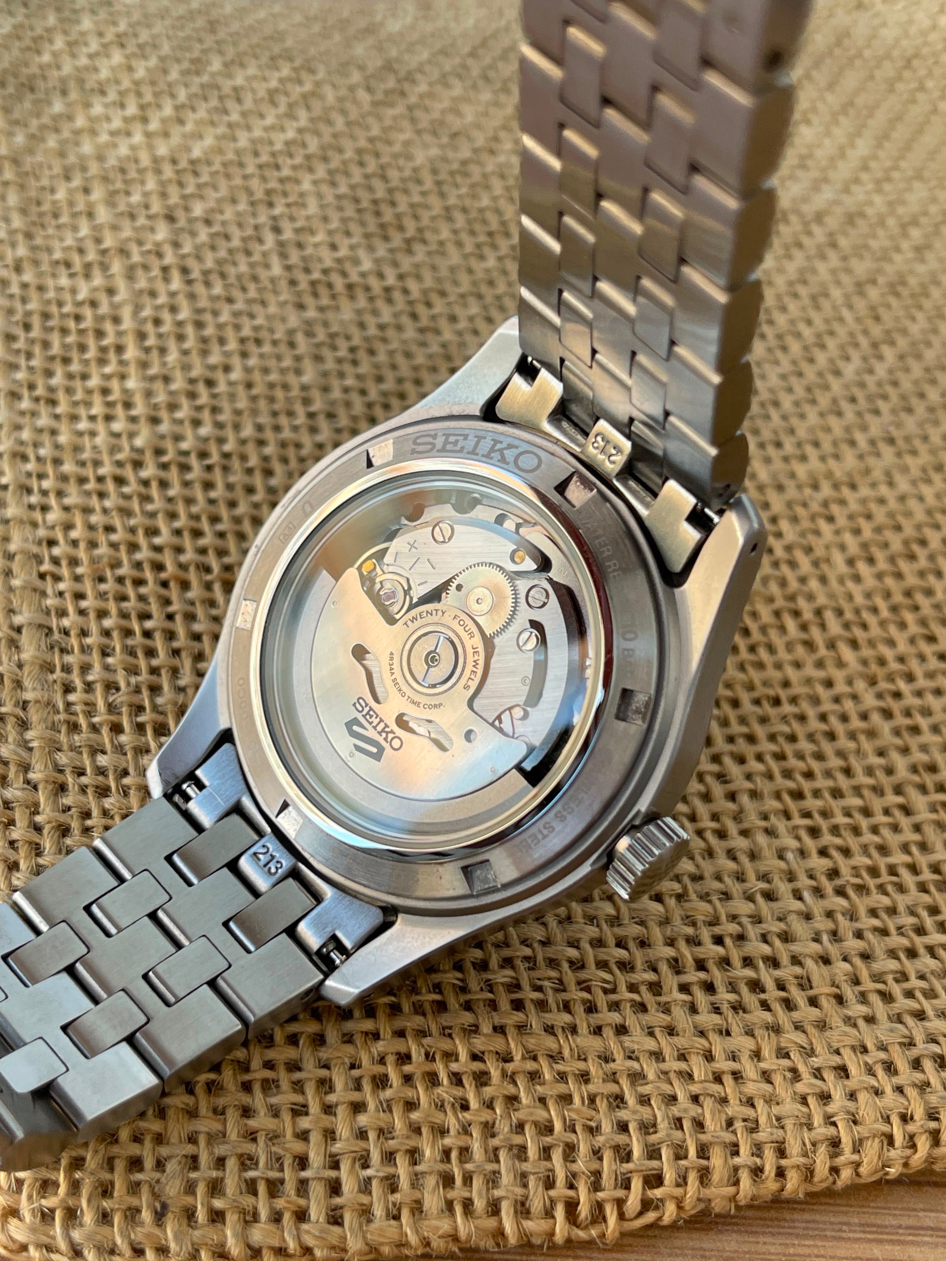 Seiko 5 Field Gmt Automatic - Full Set - impecabil Ref.SSK023K1
