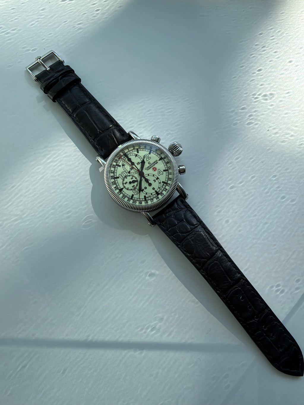ChronoSwiss Timemaster Date Chronograph Superluminova  44mm - Ref. CH7533