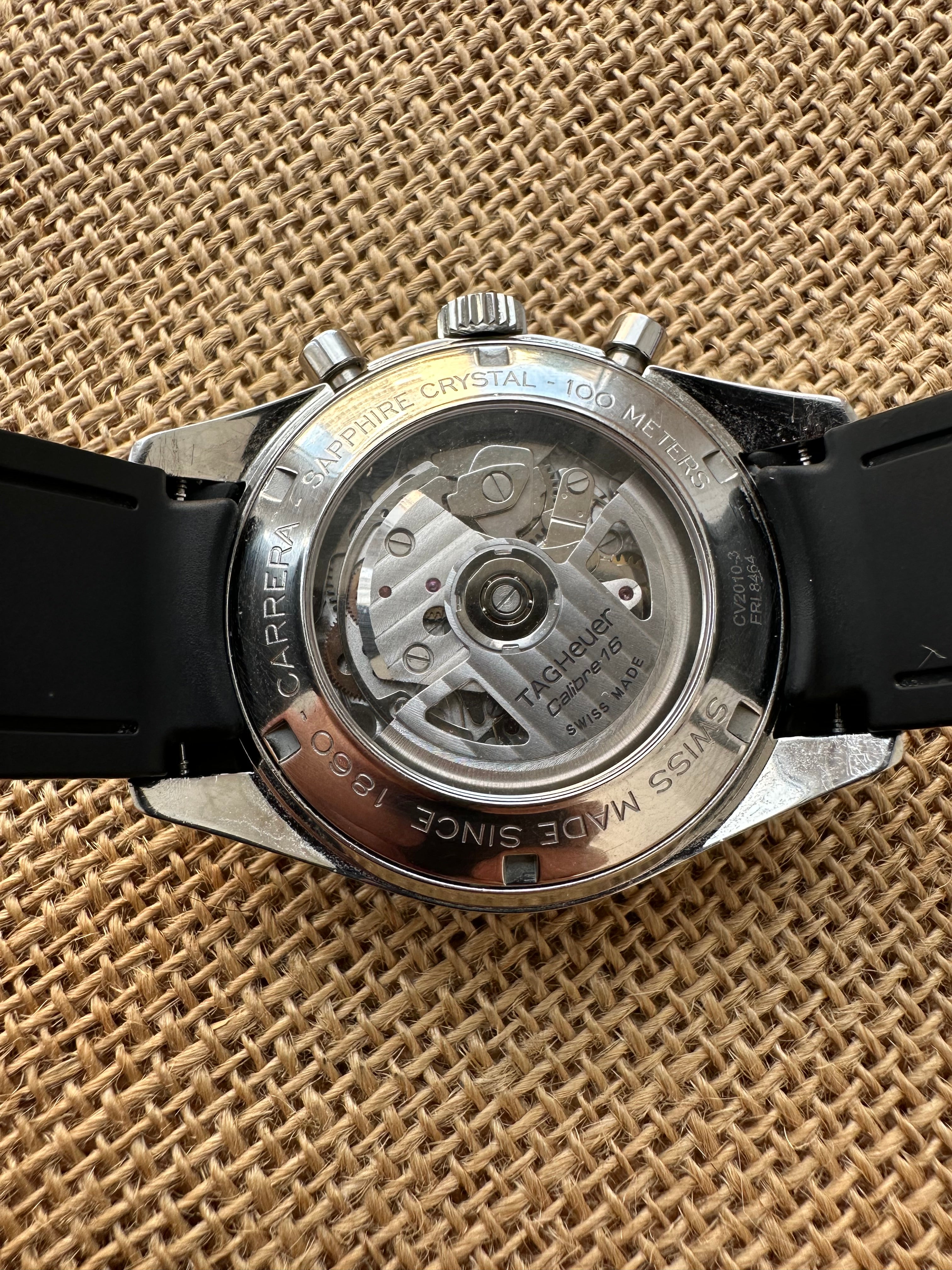 Tag Heuer Carrera - Calibre 16 - Valjoux 7750 - 41mm diametrul