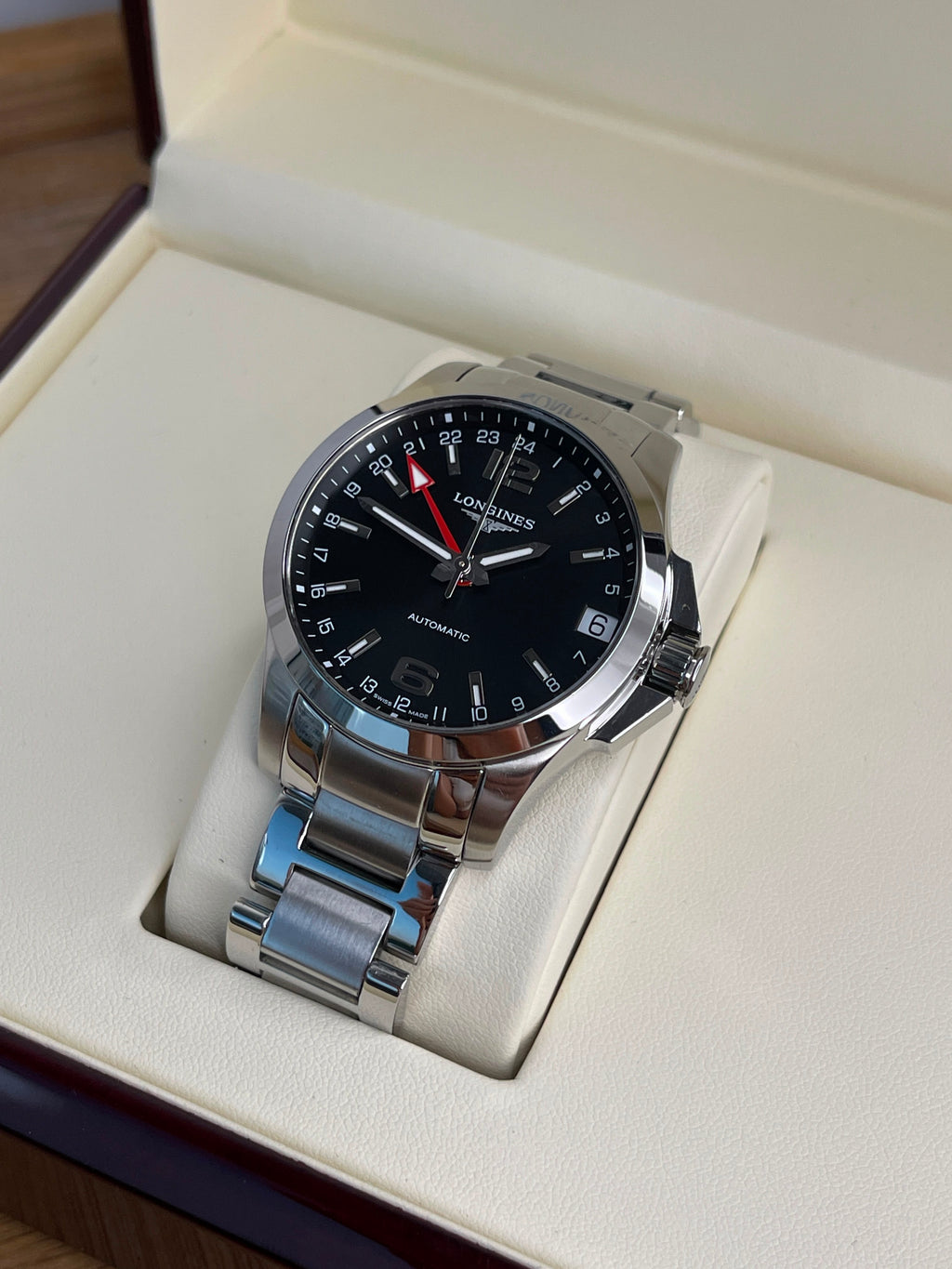 Longines Conquest GMT - Automatic - 41mm - impecabil