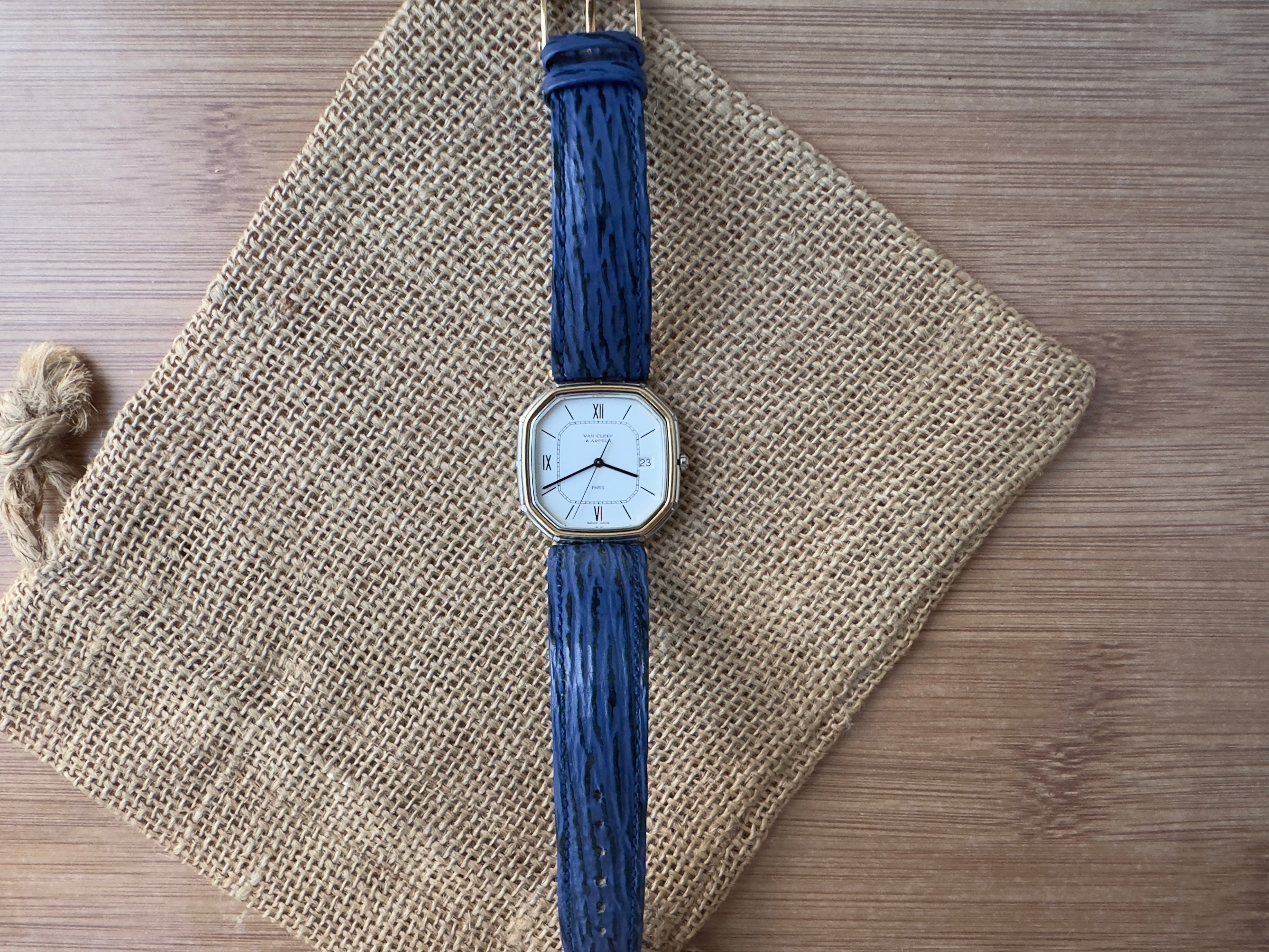 Ceas Van Cleef Lady - aur 18k oțel