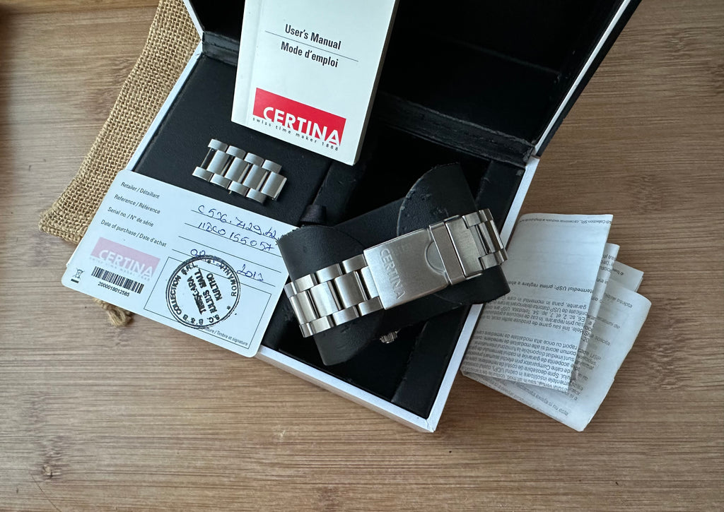 Certina DS Chronograph - Full set - Condiție excelentǎ