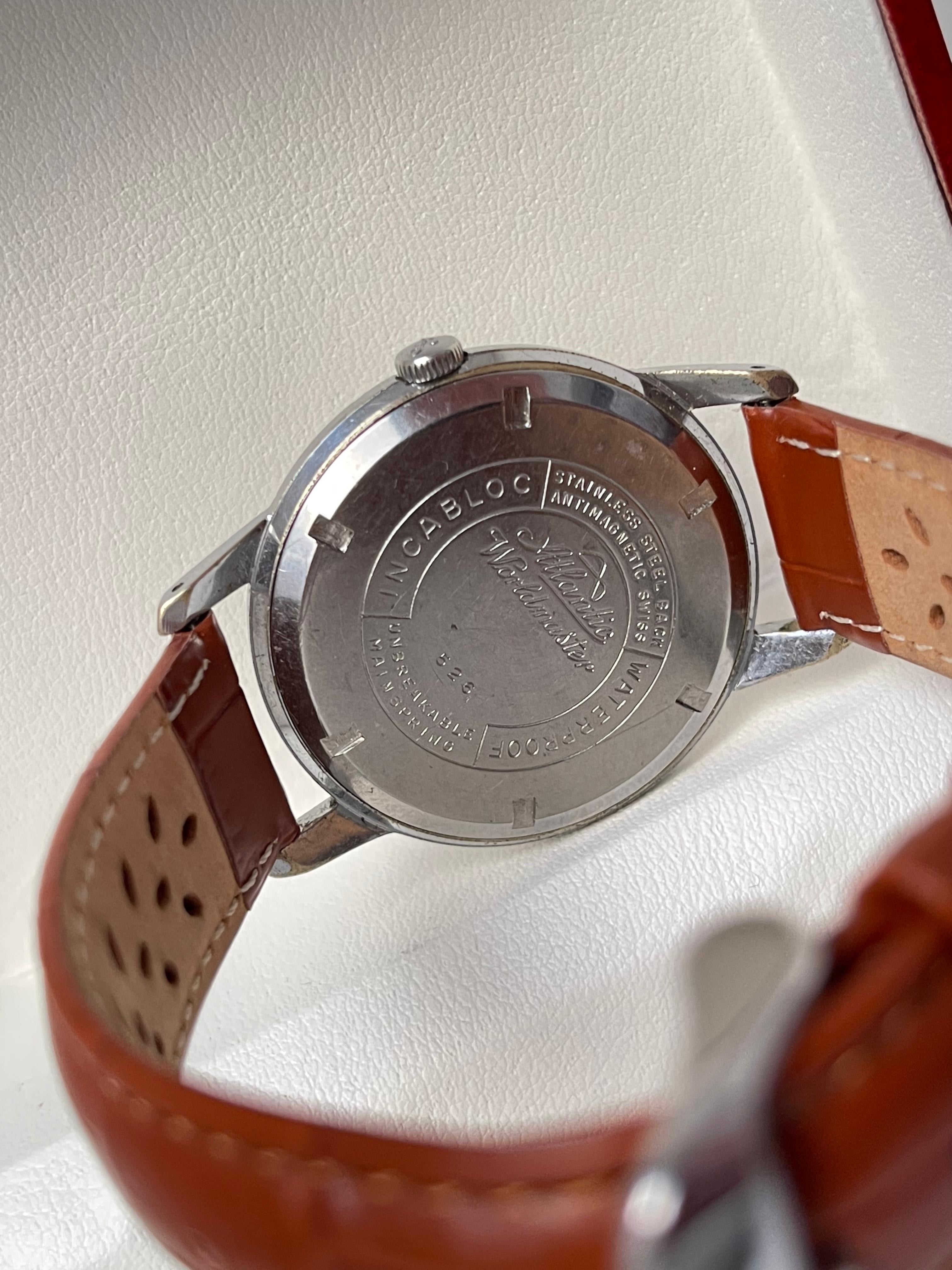 Atlantic Worldmaster 38mm - Mecanic - Mecanism Eta