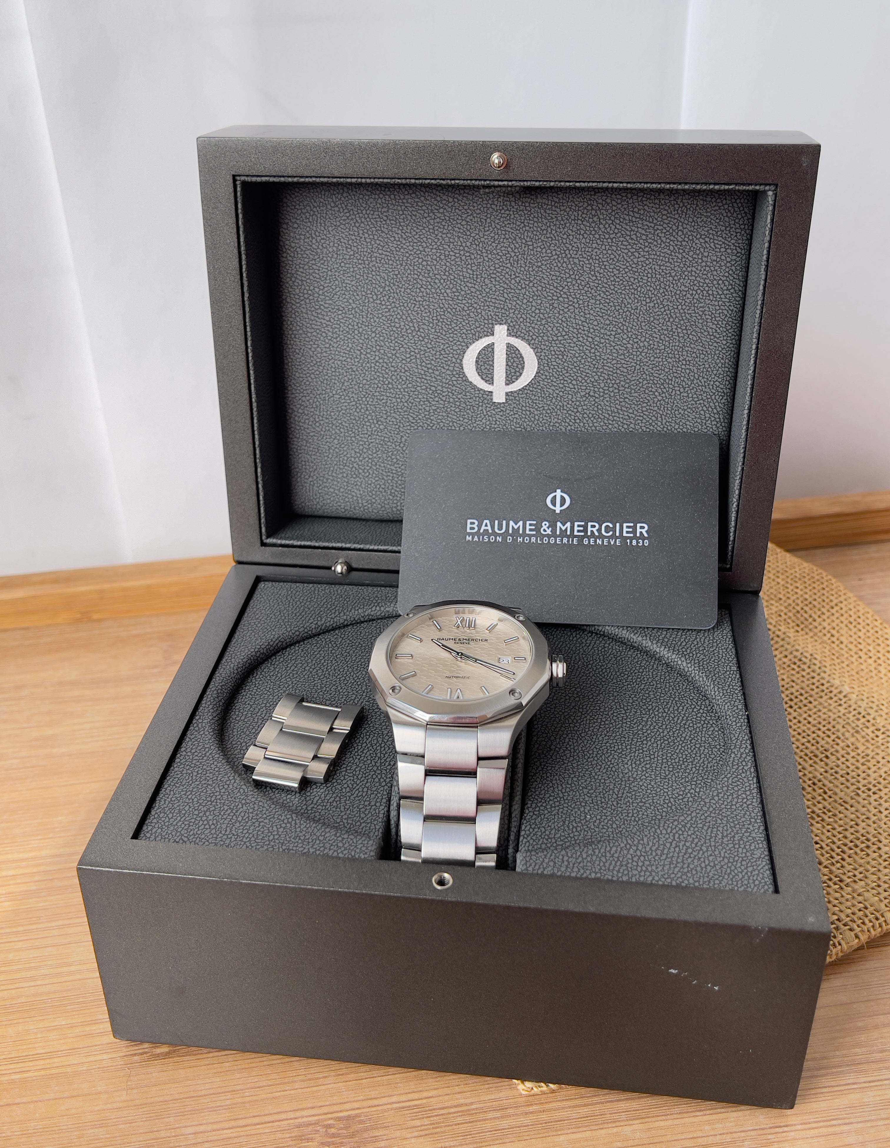 Baume Mercier Riviera Automatic - Full Set - Impecabil - Ref. M0A10622