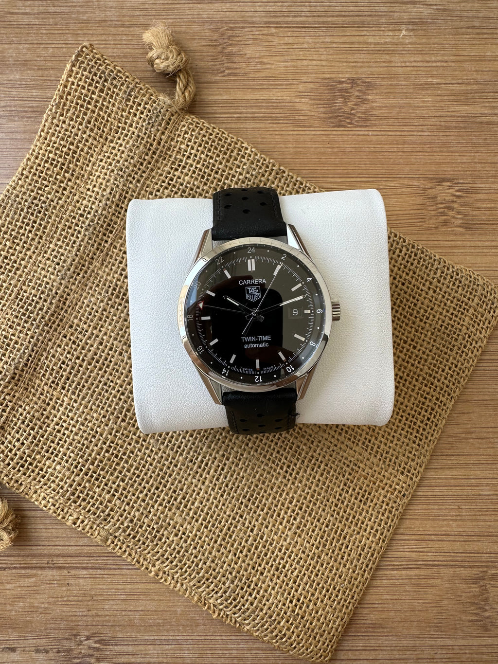 Tag Heuer Carrera Twin time GMT 39mm - Ref. WV2115