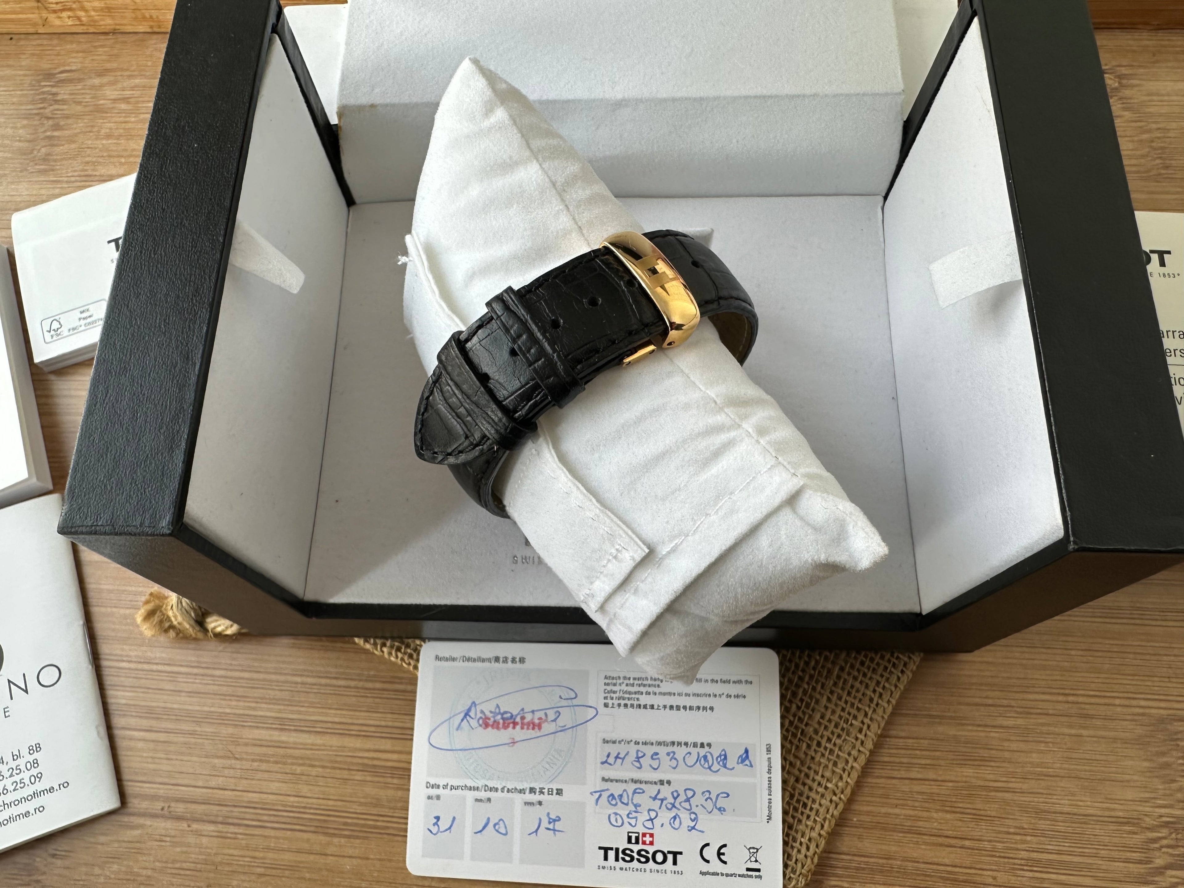 Tissot Le Locle - 39.3mm diametrul - mecanism Eta 2825-2