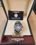Longines Hydroconquest 43mm - Chronograph - Ceramic - Impecabil, Full set