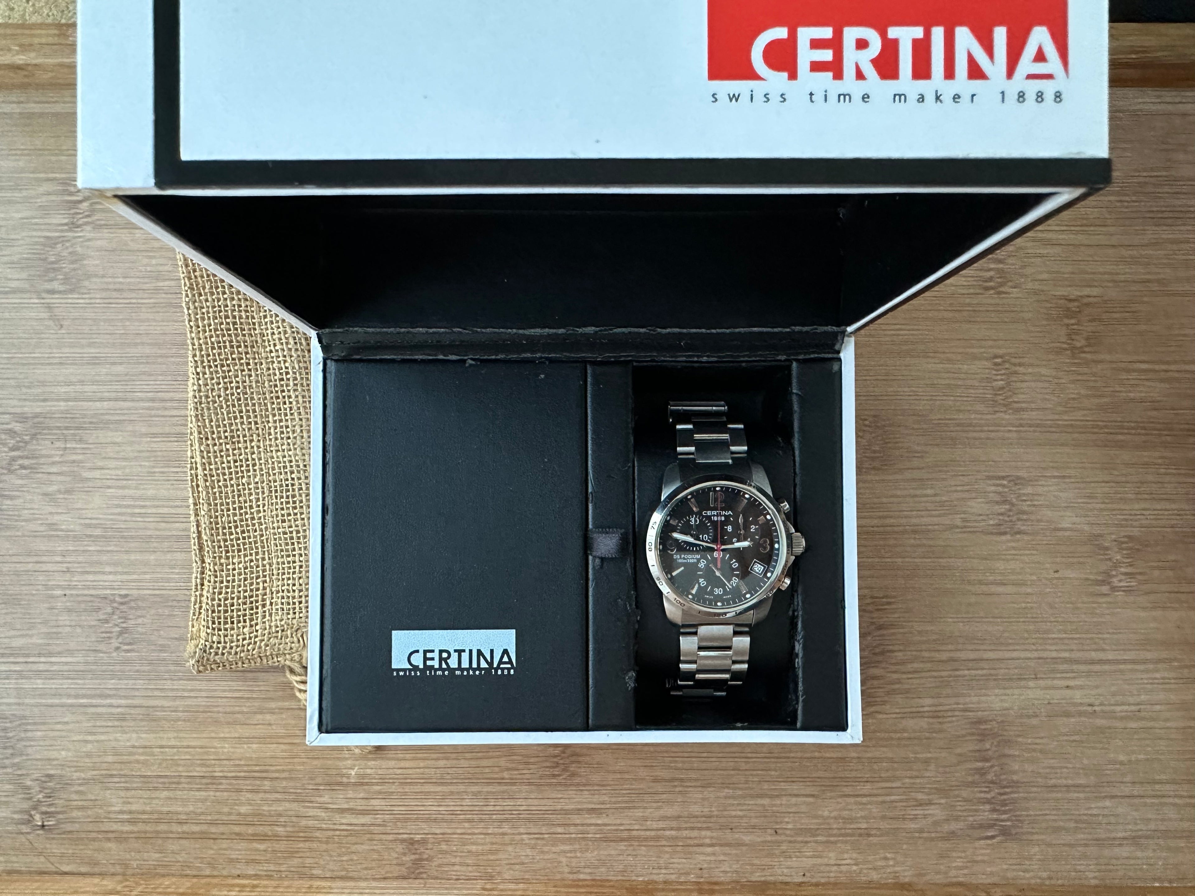 Certina DS Chronograph - Full set - Condiție excelentǎ