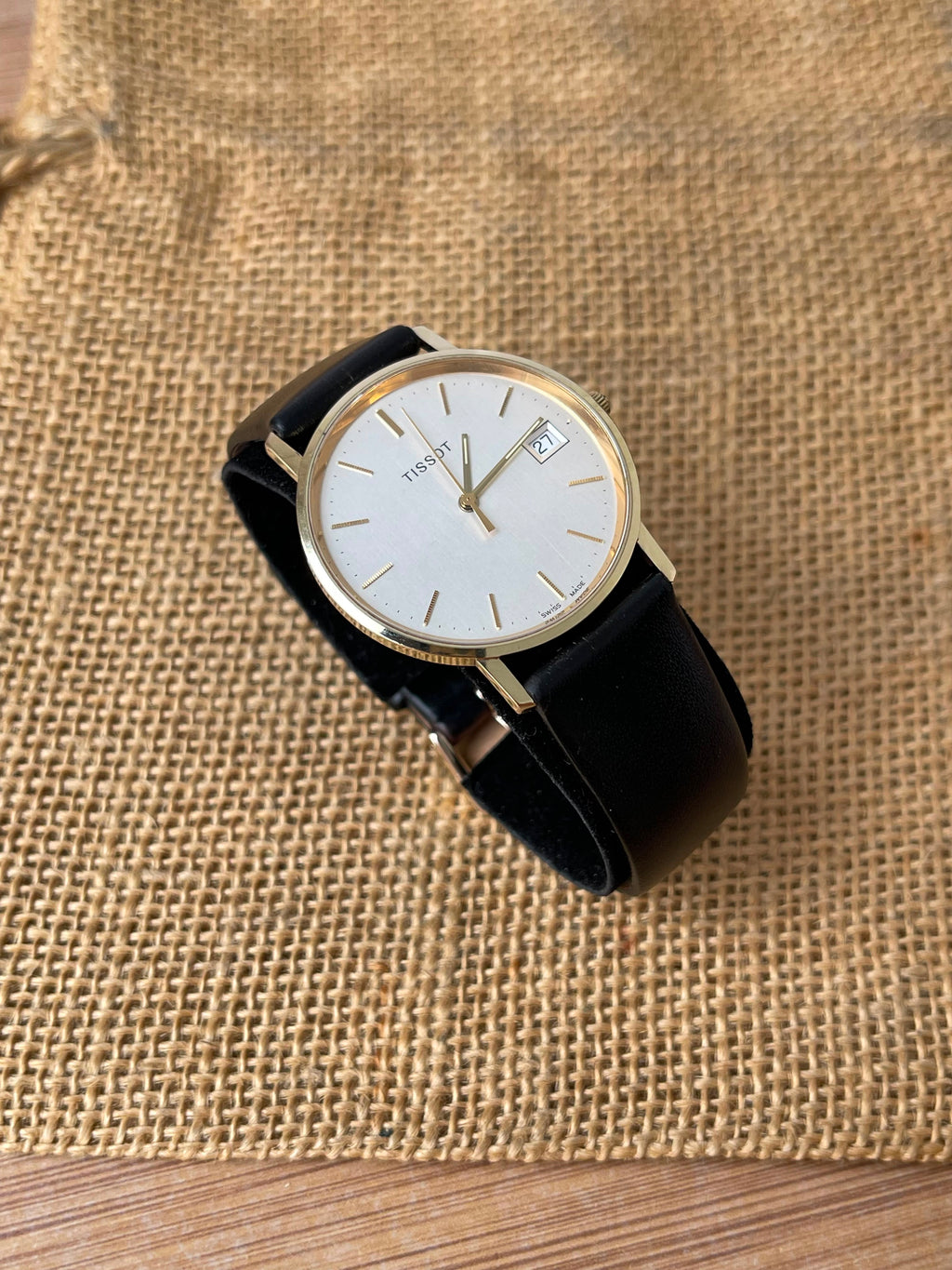 Ceas Tissot Goldrun Aur 14k - 34mm - impecabil - Unisex