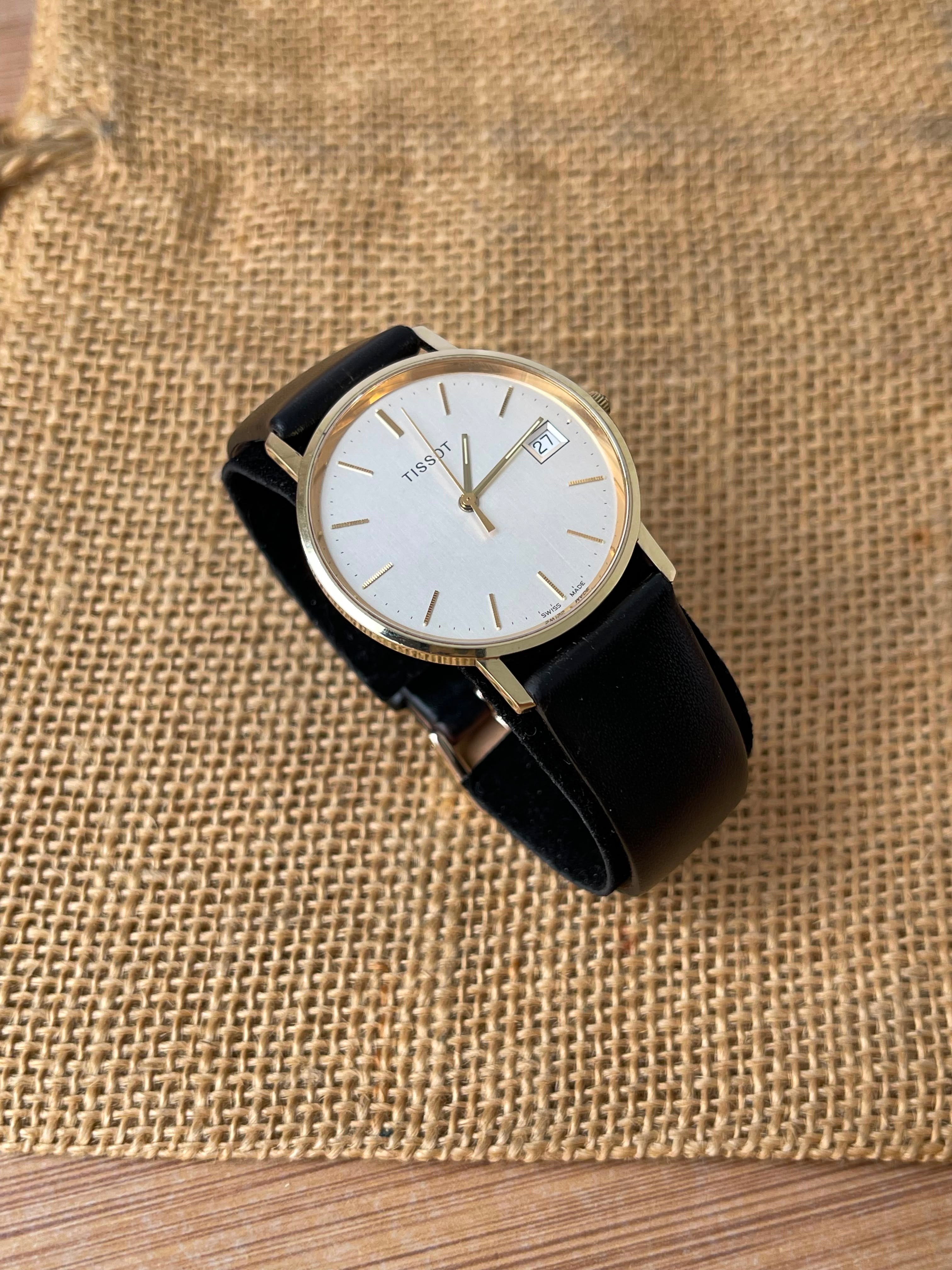 Ceas Tissot Goldrun Aur 14k - 34mm - impecabil - Unisex