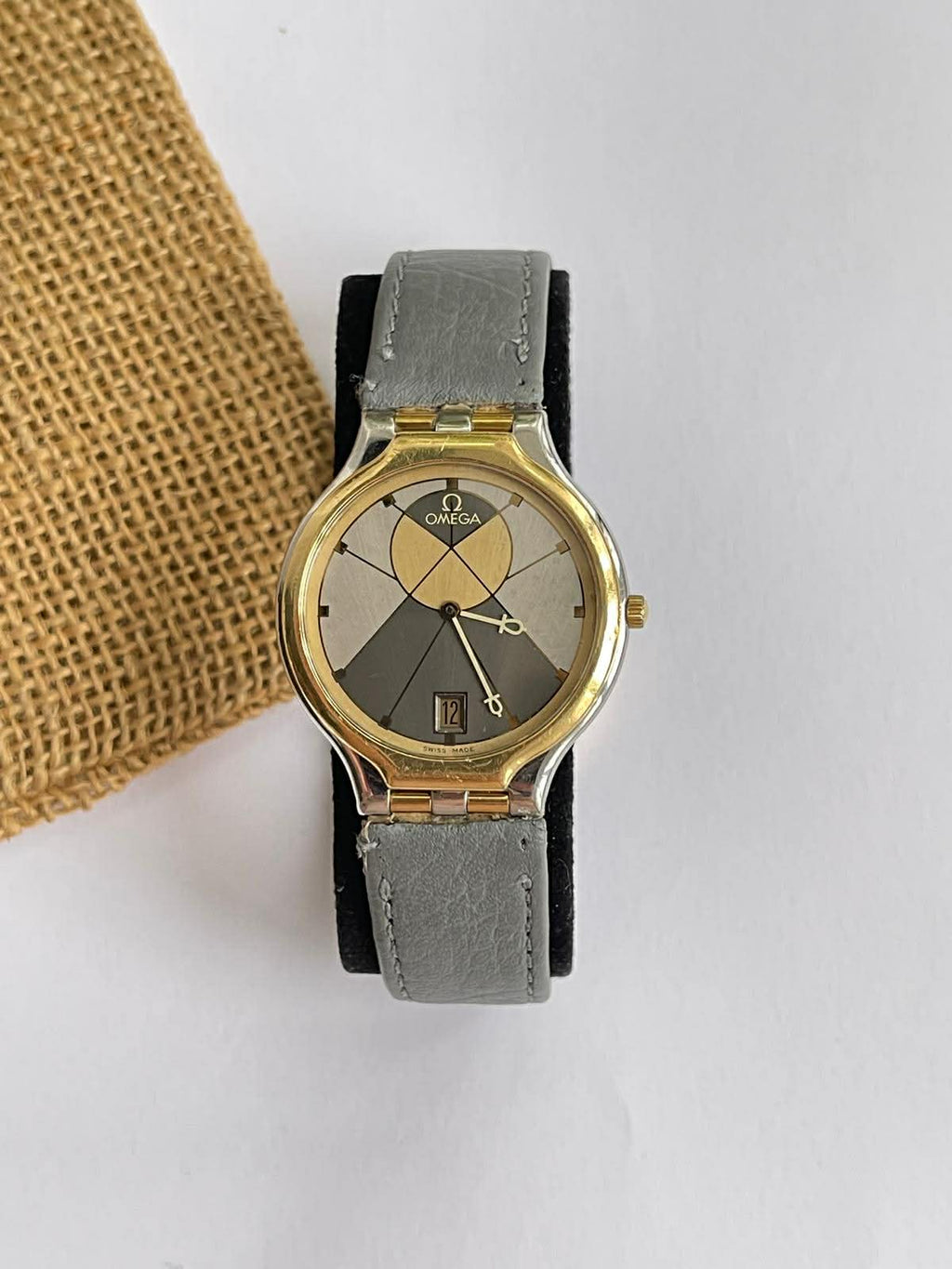 Omega De Ville Symbol - bezel aur 18K