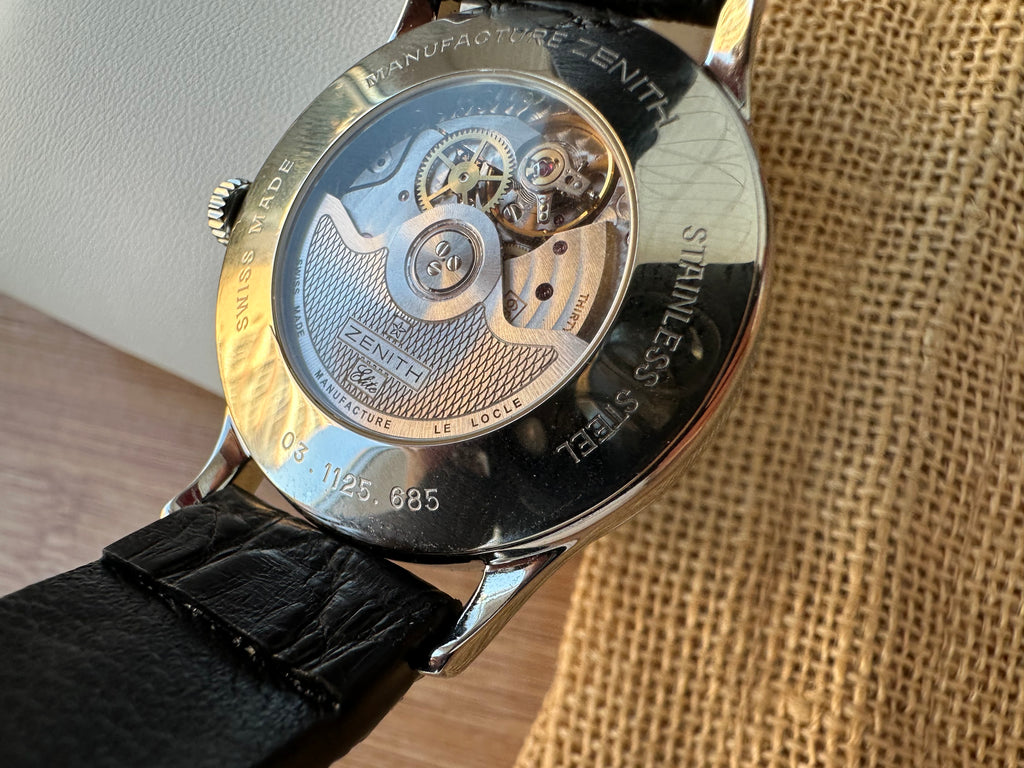 Zenith Elite - Reserve de Marche 37mm