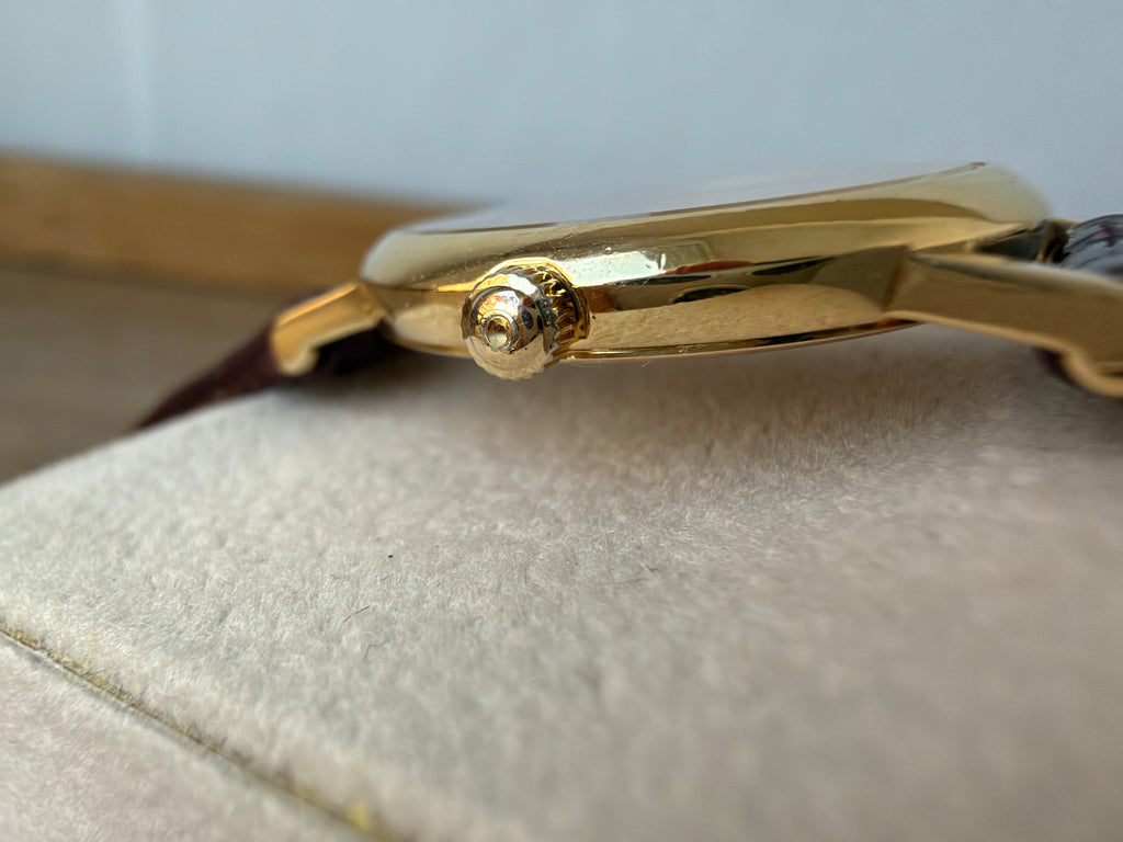 Omega De Ville Aur 18K - 2 curele realizate pe comandǎ