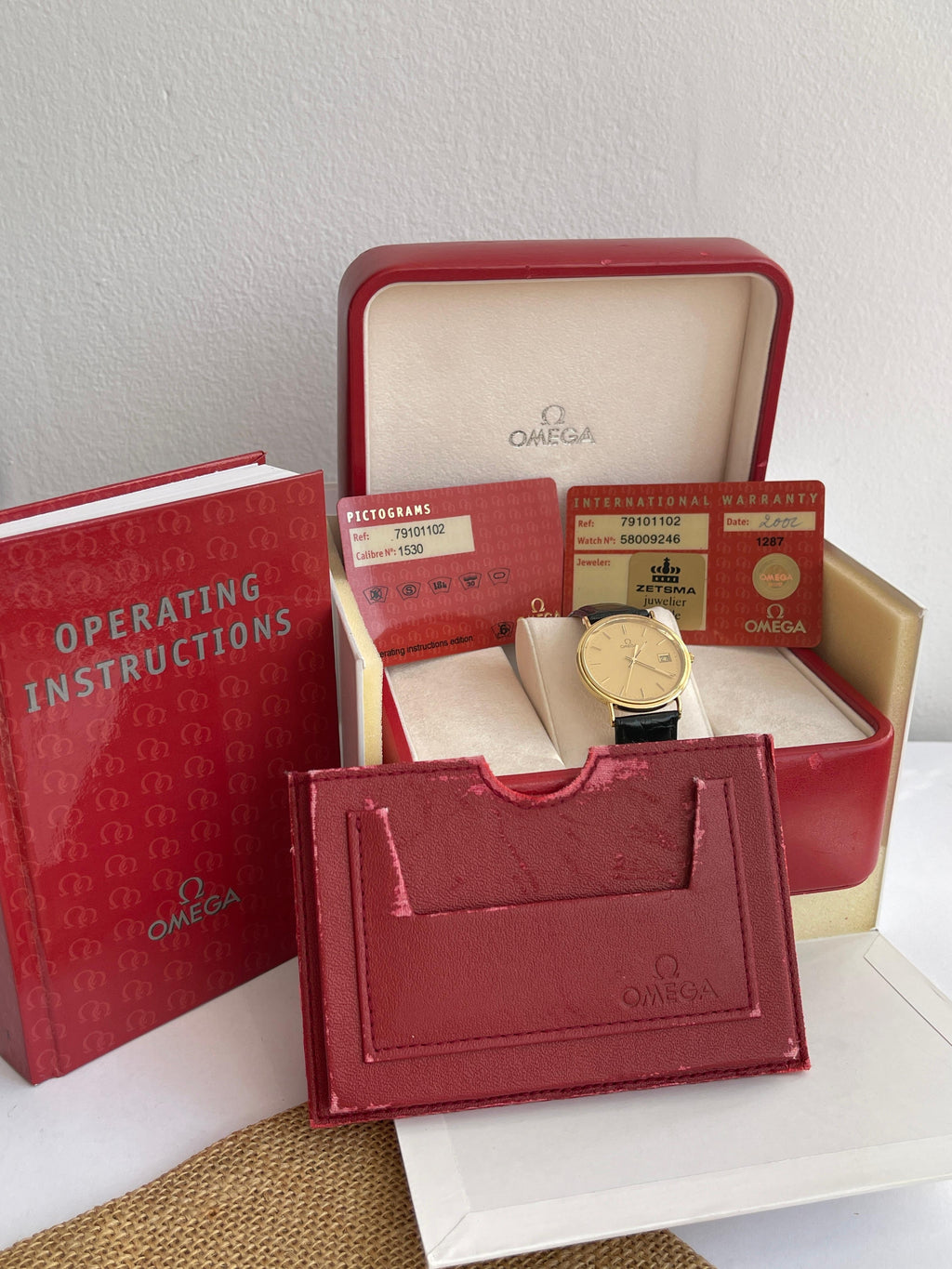 Superb Omega Seamaster Jubilee Aur 18K - Full set - Impecabil