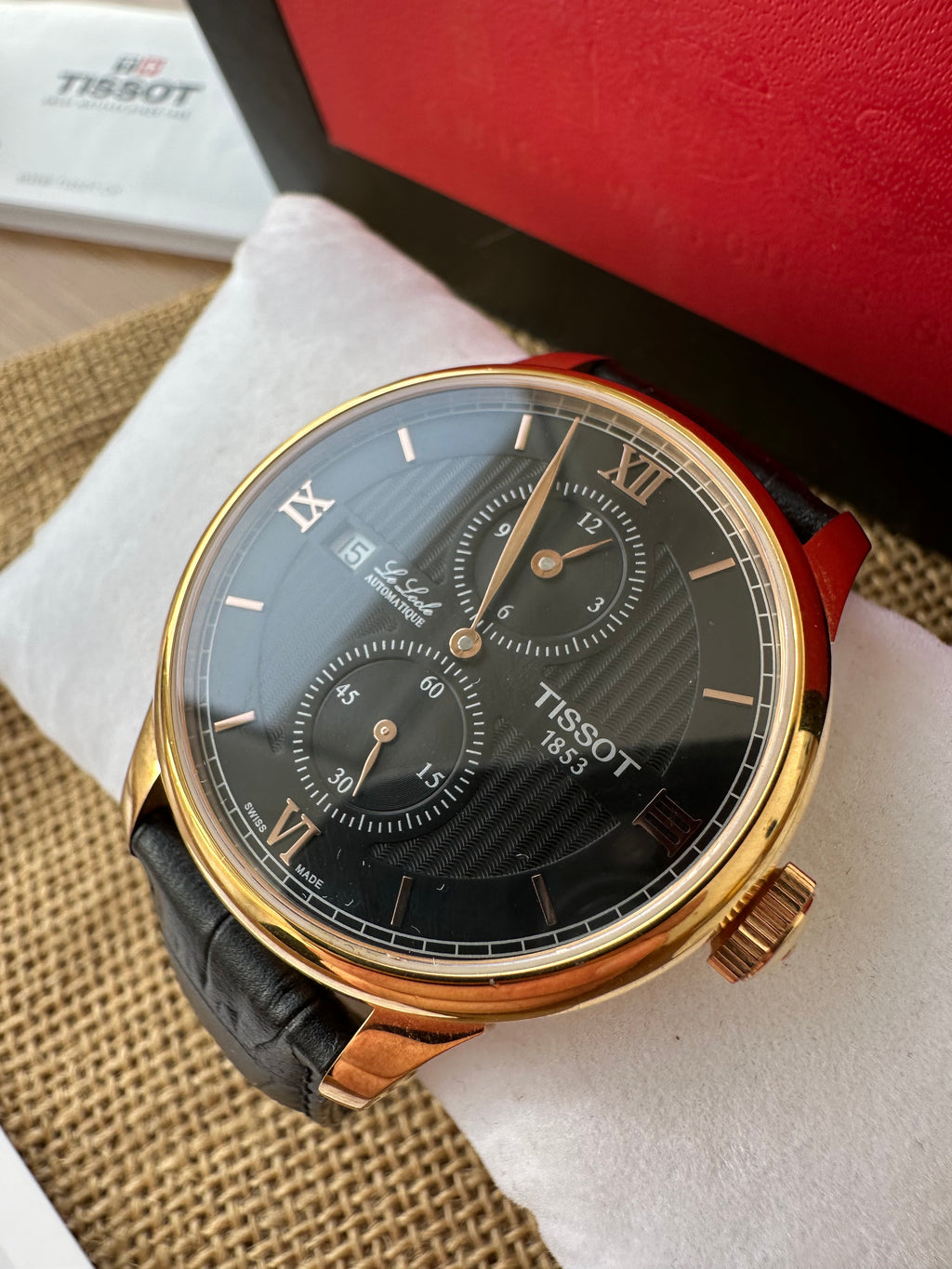 Tissot Le Locle - 39.3mm diametrul - mecanism Eta 2825-2