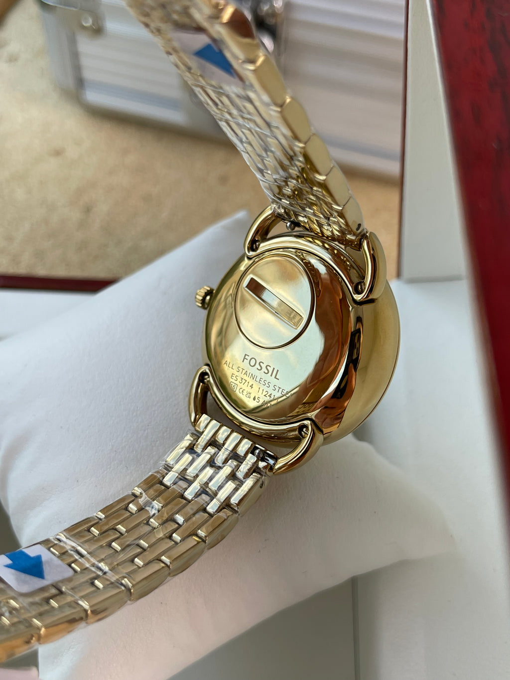 Ceas Fossil Tailor Gold nou - ES3714 - 35mm diametrul