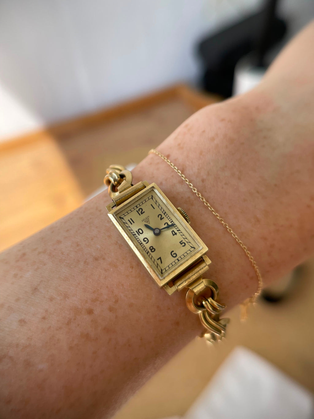 Ceas din Aur 14K marca Select - Calibru mecanic