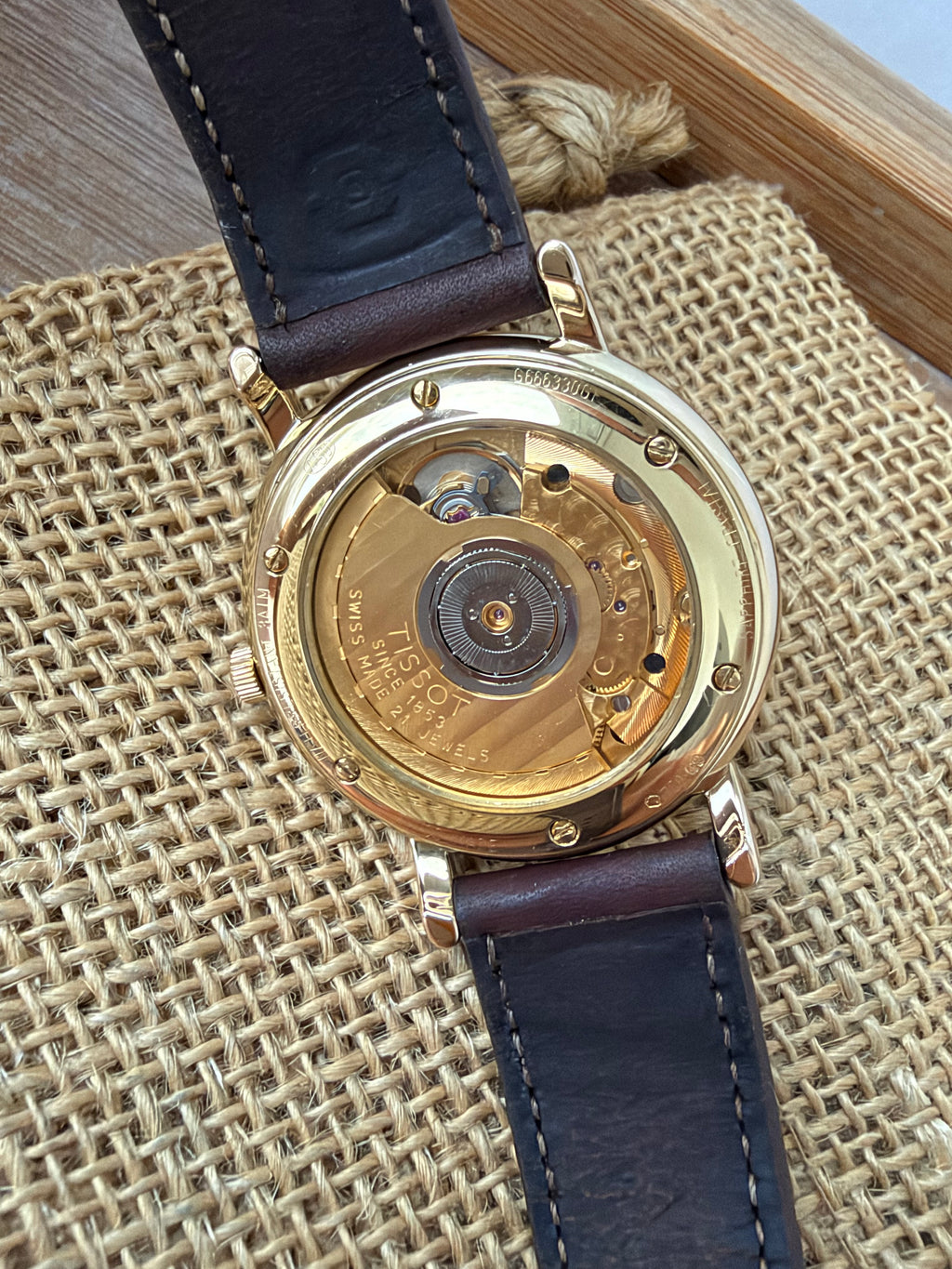 Ceas Tissot Carson - 36mm - Aur 18K Automatic - Ref. T71.3.444.13
