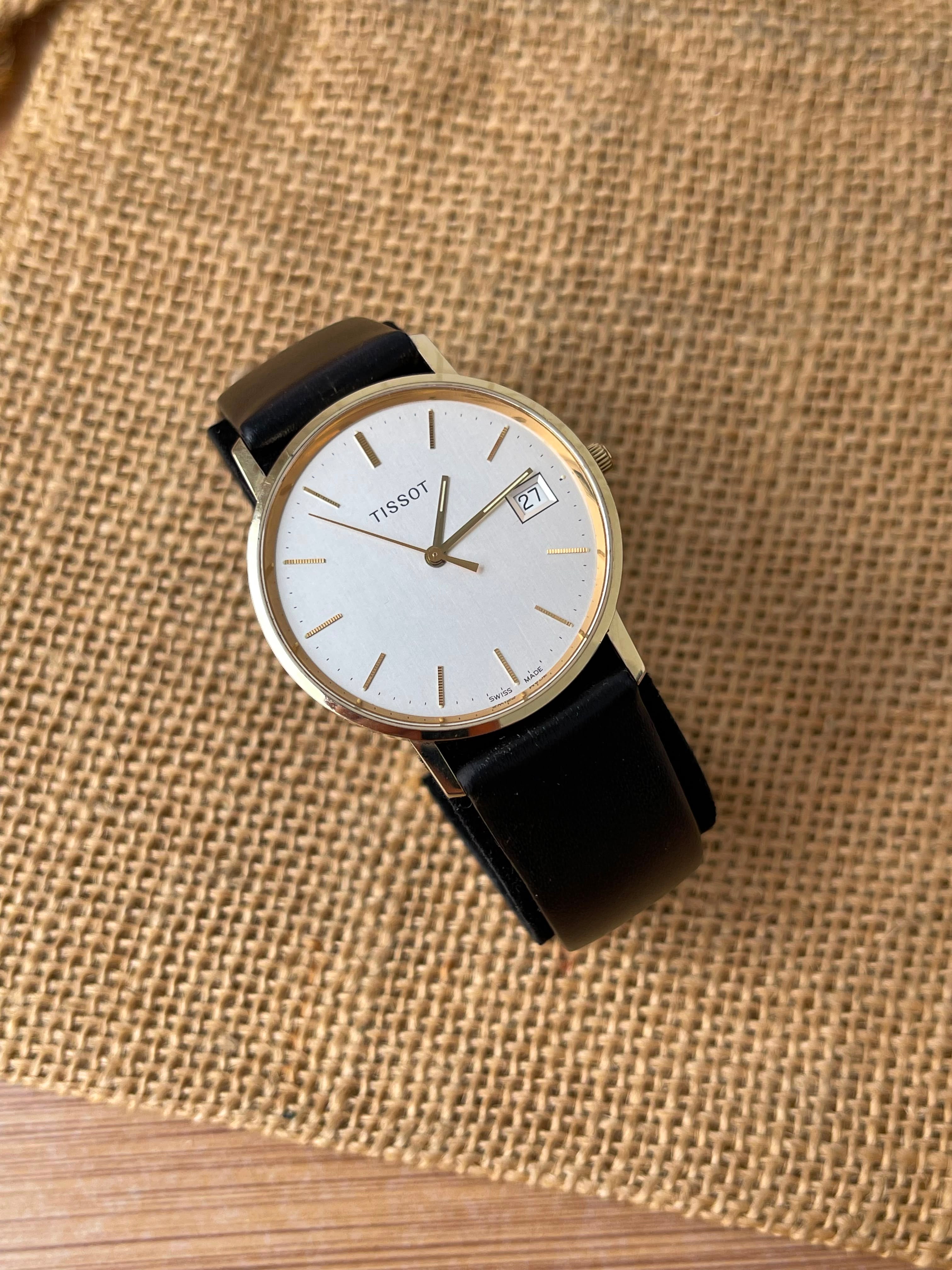 Ceas Tissot Goldrun Aur 14k - 34mm - impecabil - Unisex