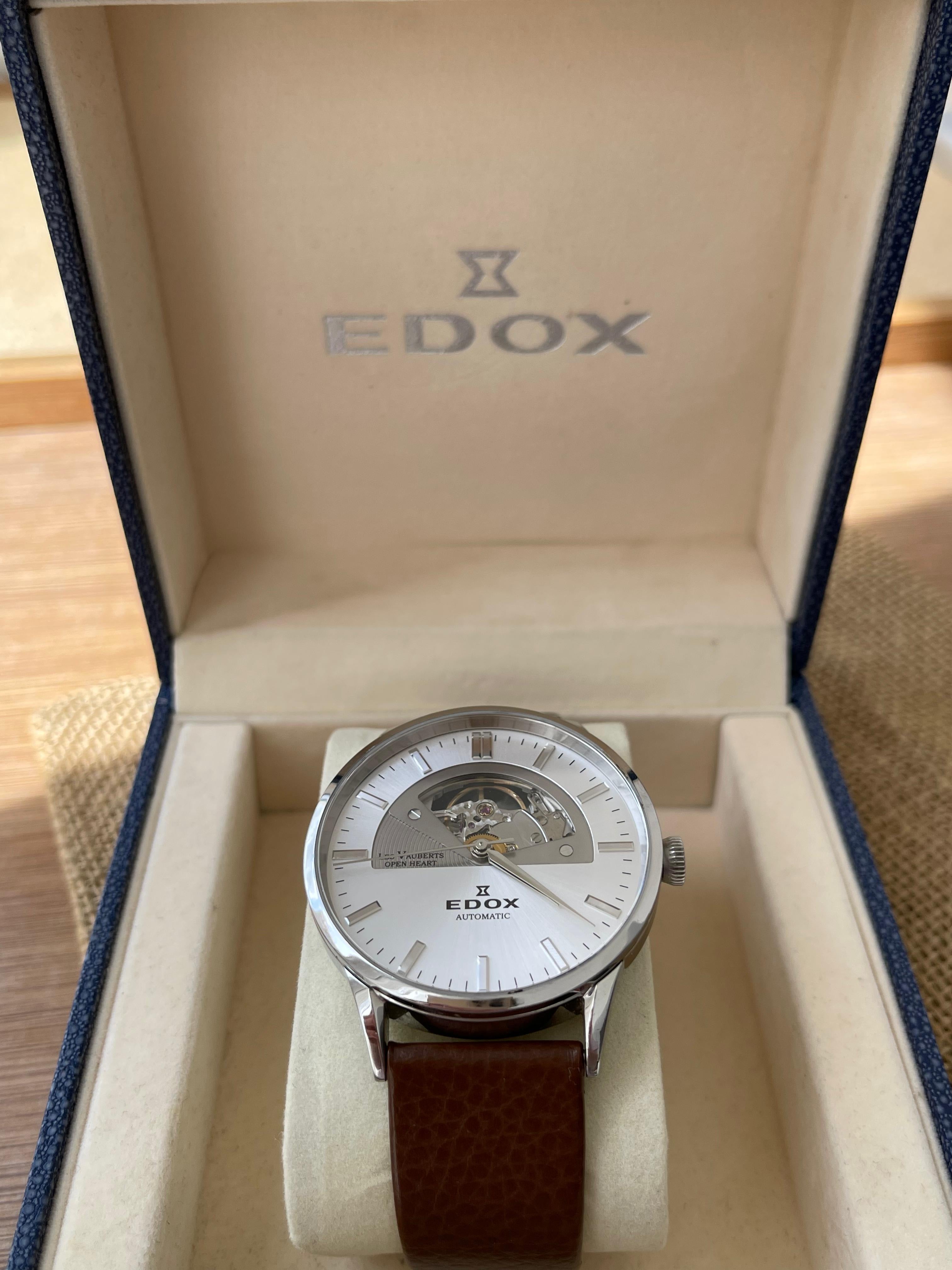 Ceas Edox Les Vauberts Automatic - Open Heart