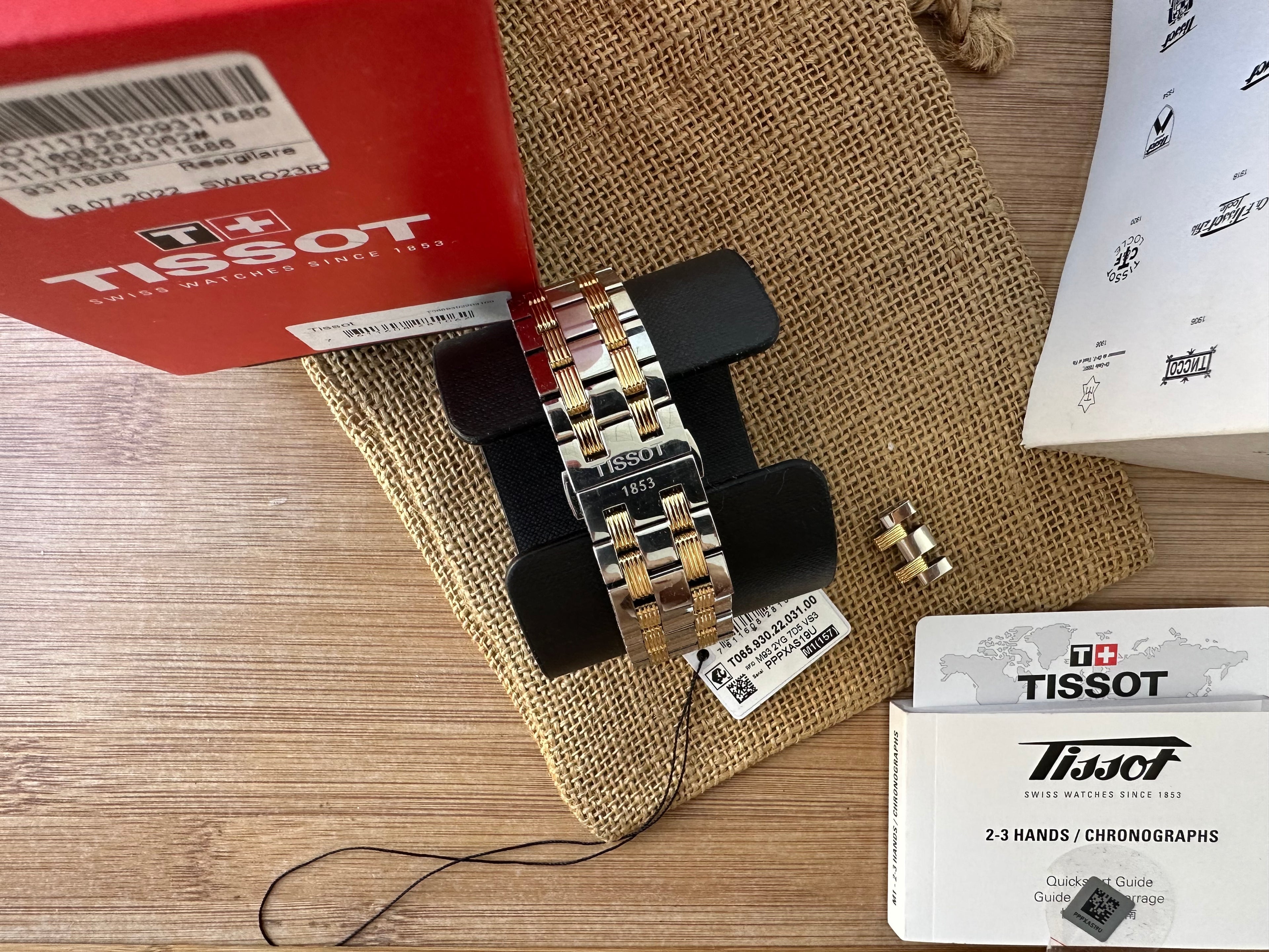Tissot Automatic - Two tone - Eta 2834 full set